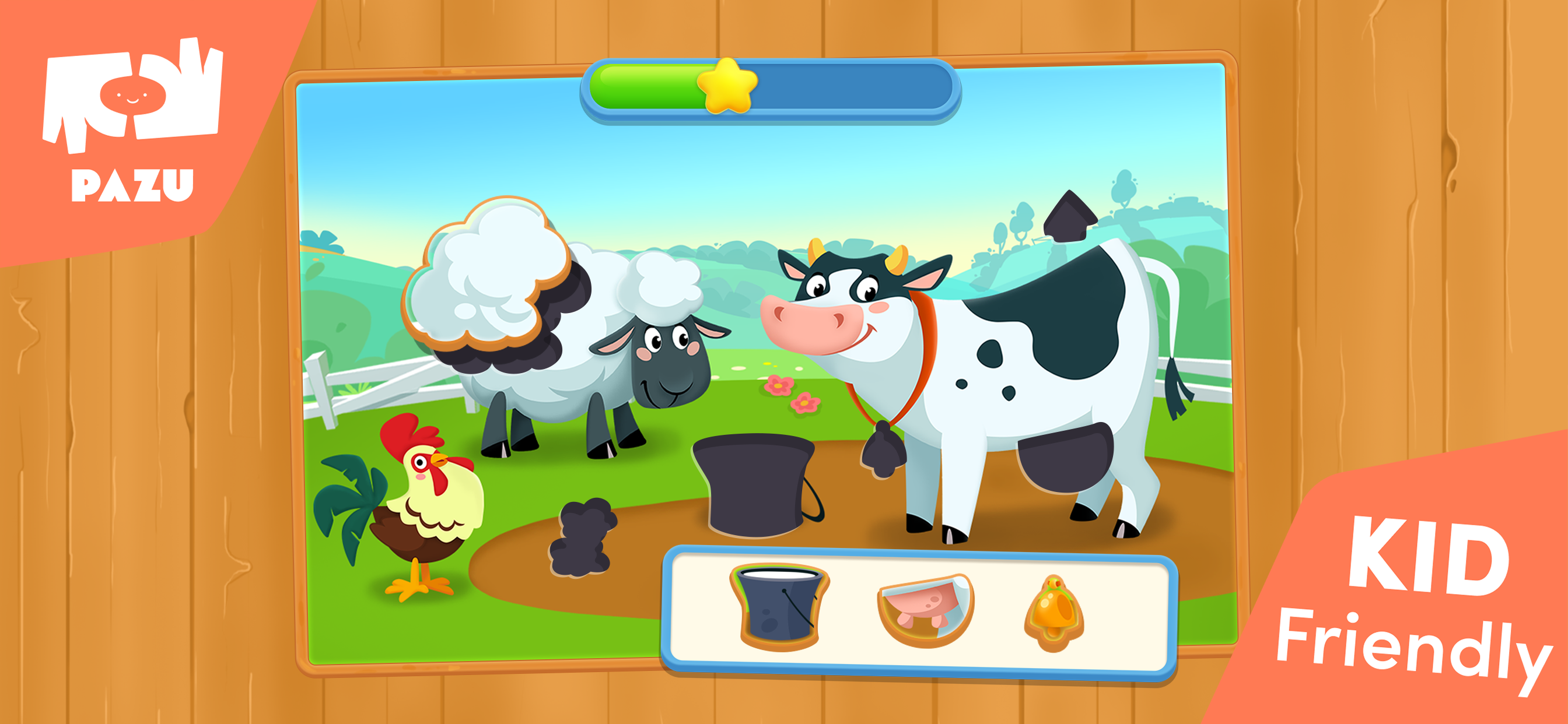 اسکرین شات 2 بازی Farm Games For Kids & Toddlers