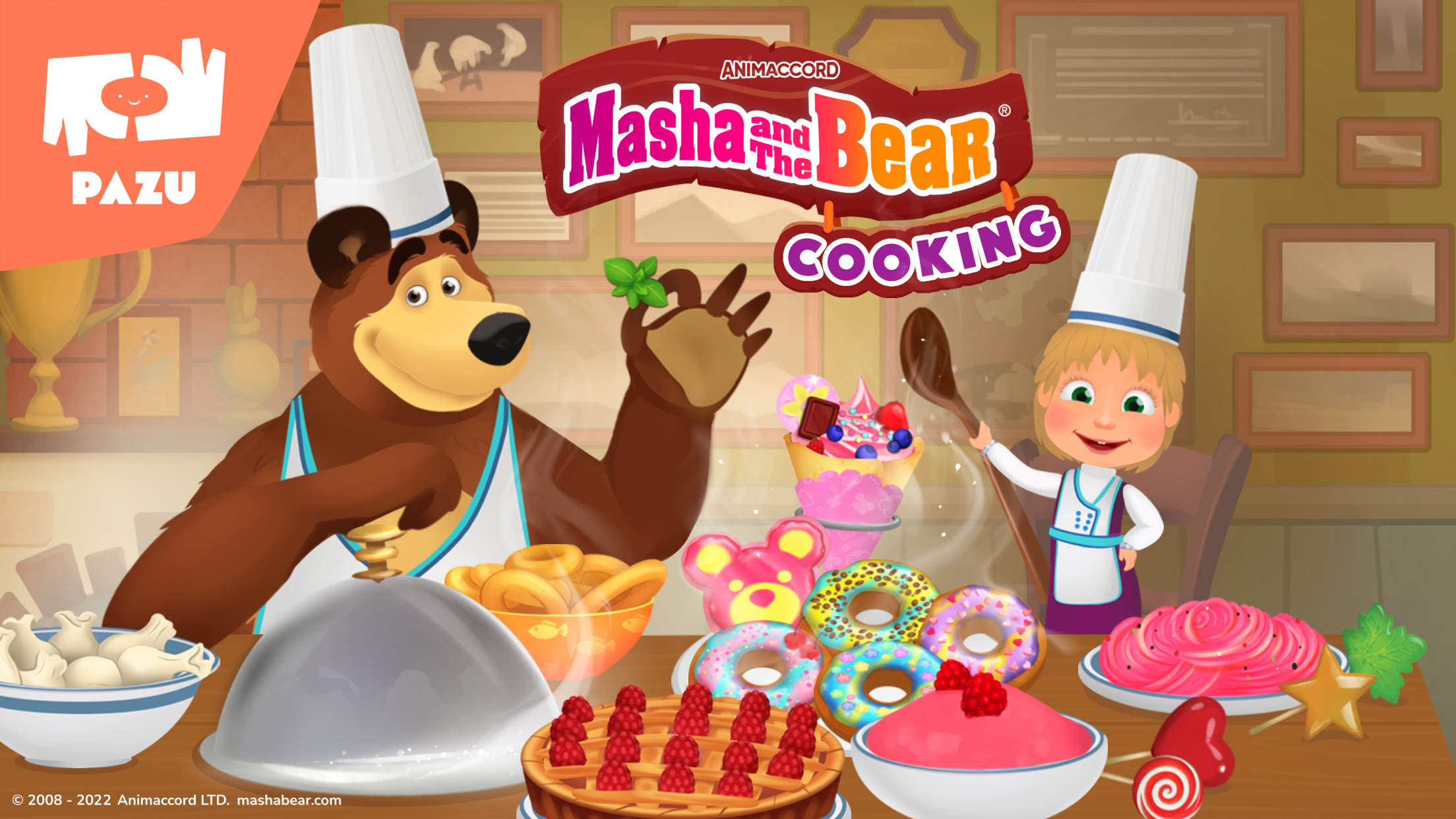 اسکرین شات 5 بازی Masha and the Bear Kitchen