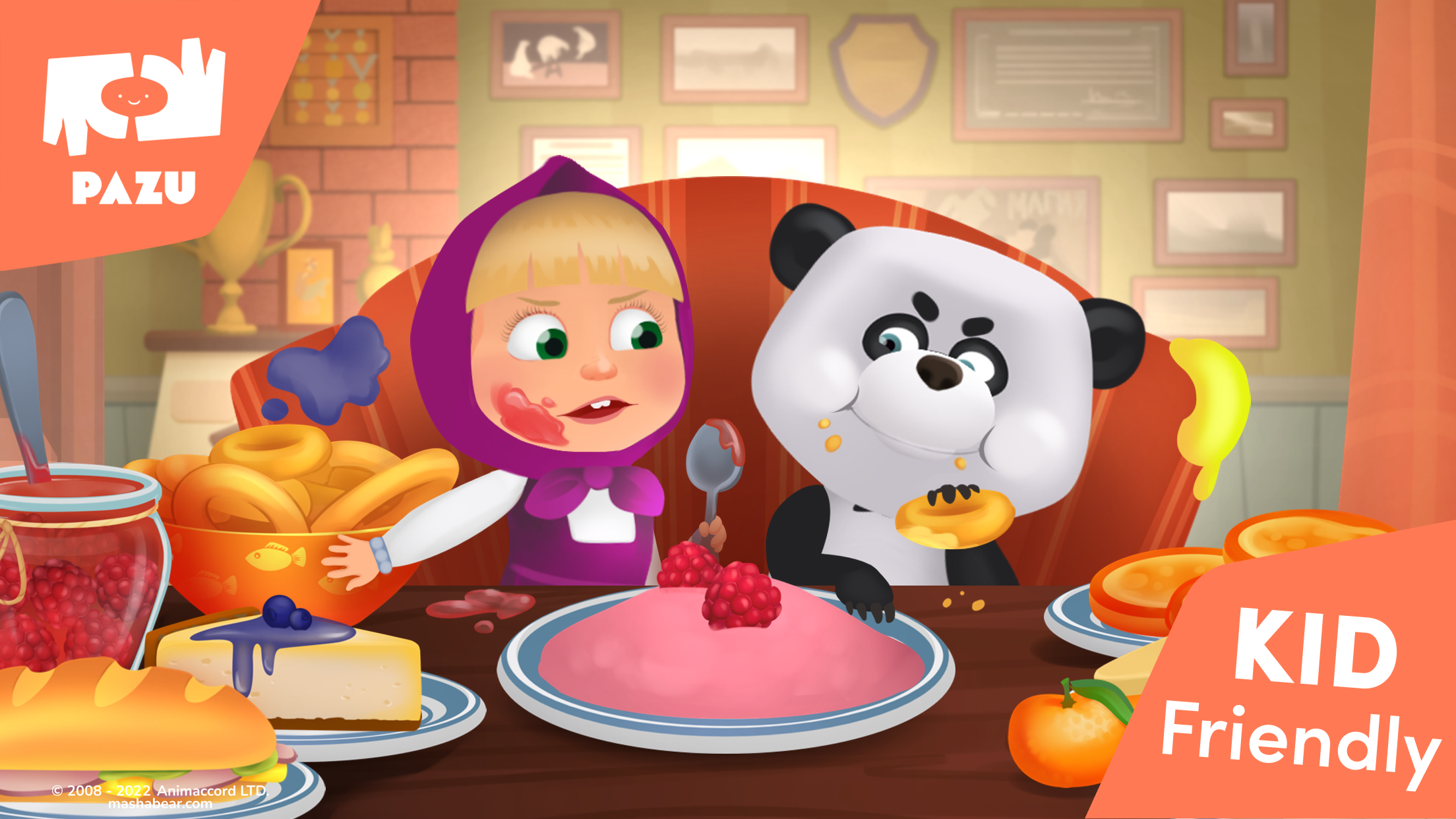اسکرین شات 2 بازی Masha and the Bear Kitchen