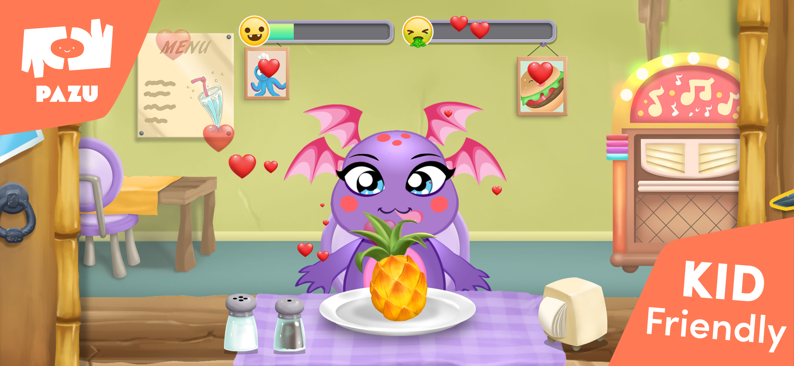 اسکرین شات 2 بازی Monster Chef - Cooking Games