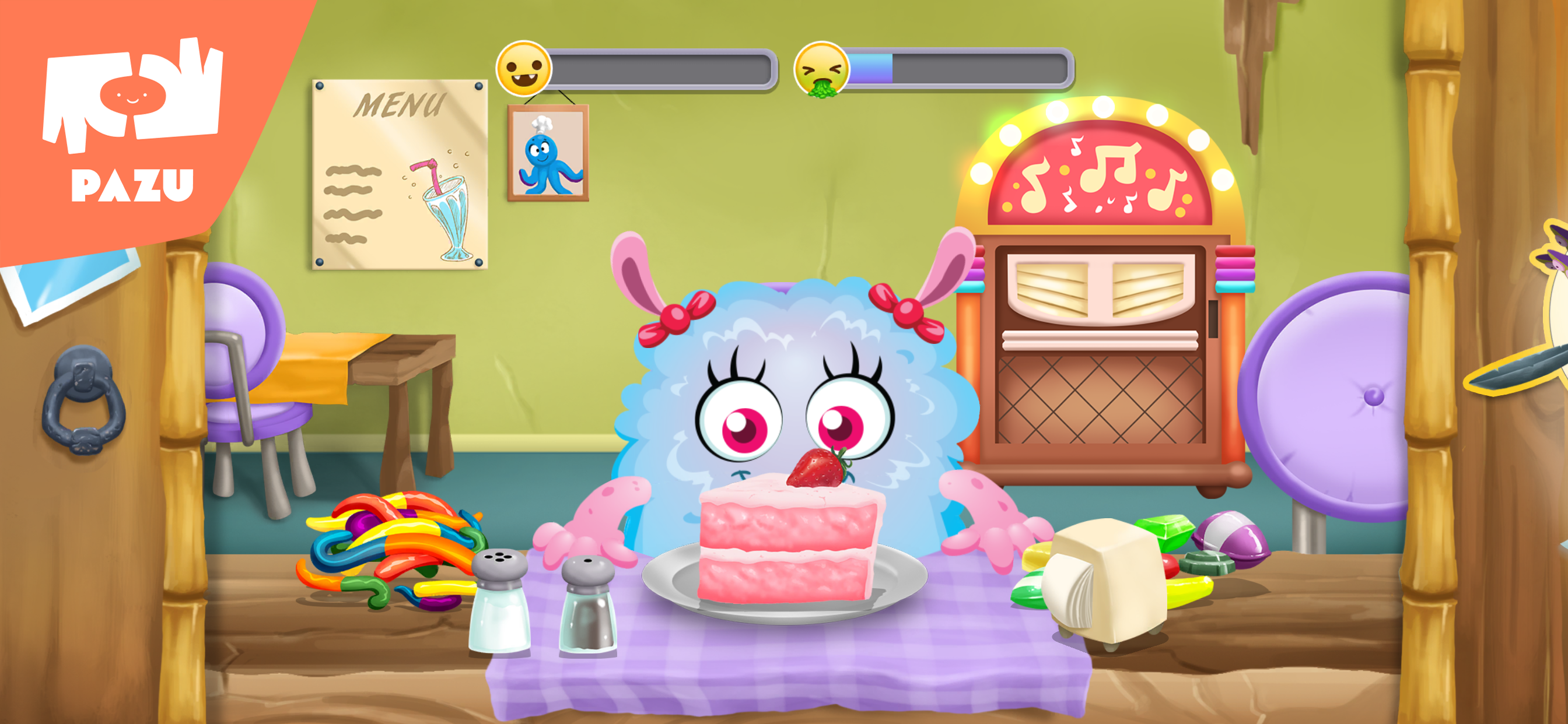اسکرین شات 6 بازی Monster Chef - Cooking Games