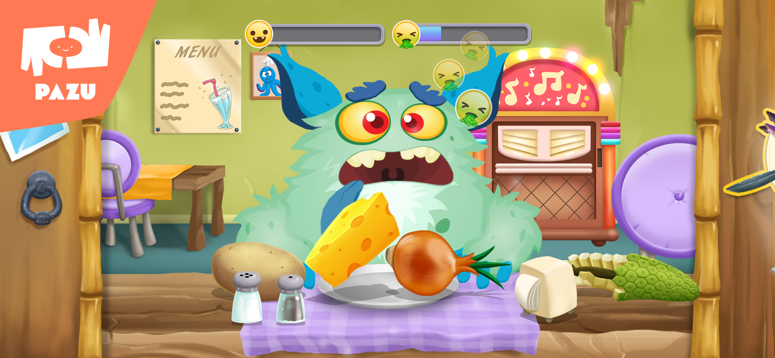 اسکرین شات 7 بازی Monster Chef - Cooking Games