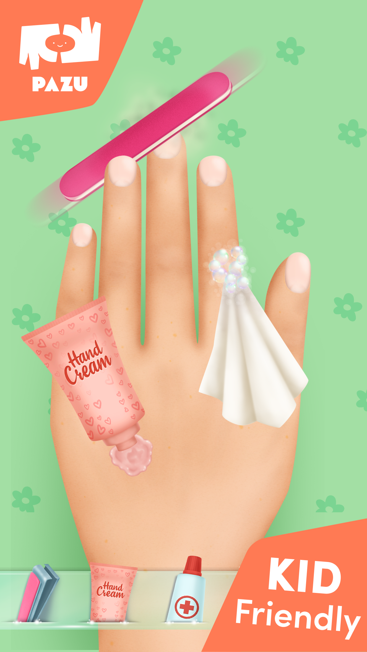 اسکرین شات 3 بازی Girls Nail Salon - Kids Games