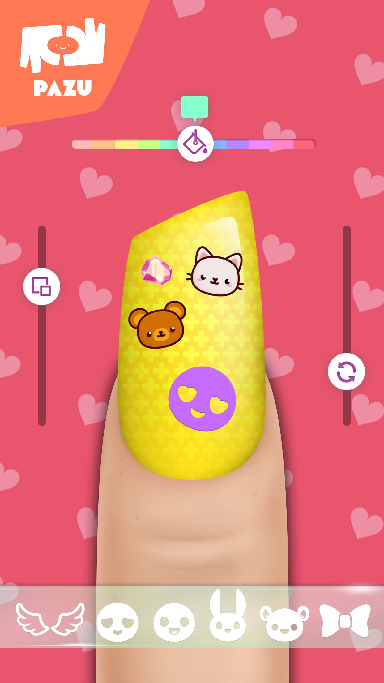 اسکرین شات 4 بازی Girls Nail Salon - Kids Games