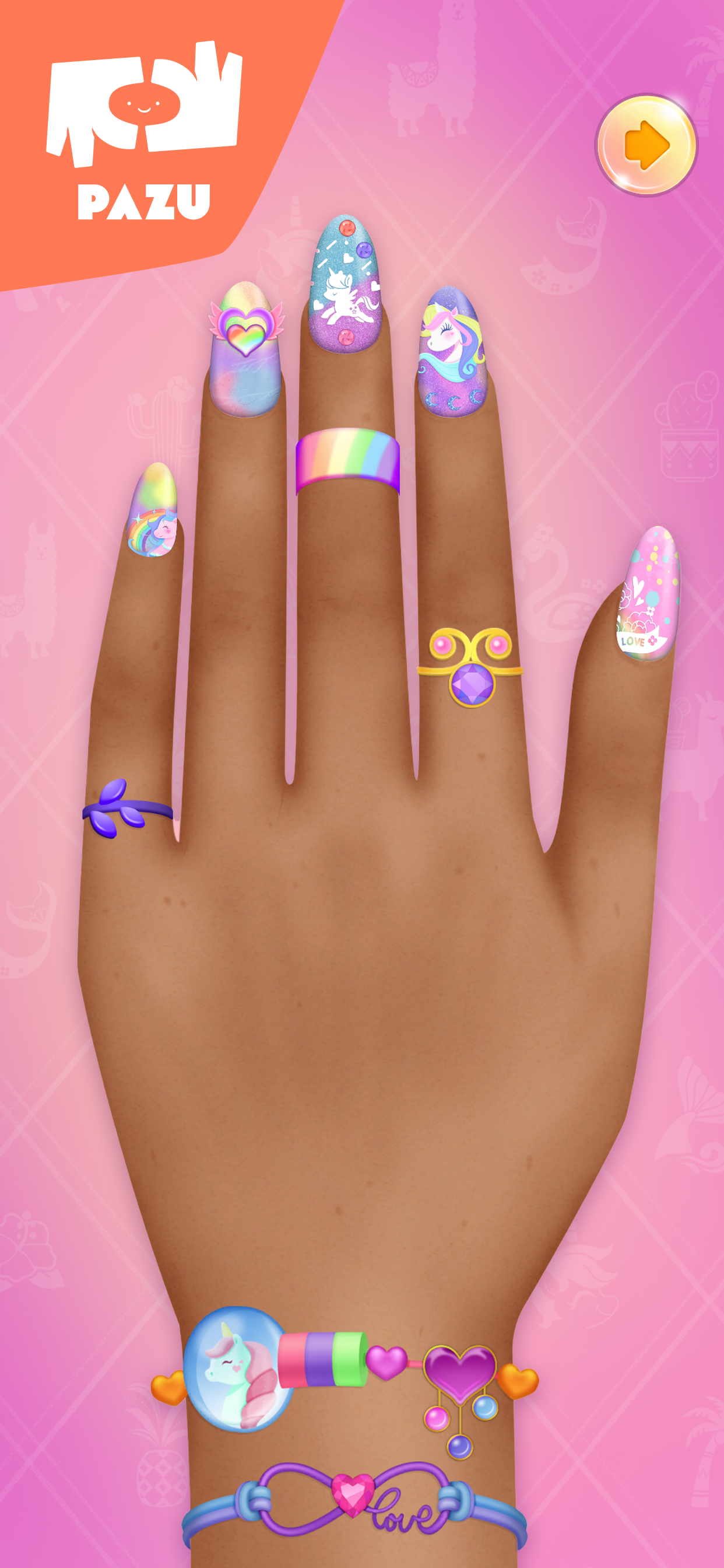 اسکرین شات 5 بازی Nail Art Salon - Manicure