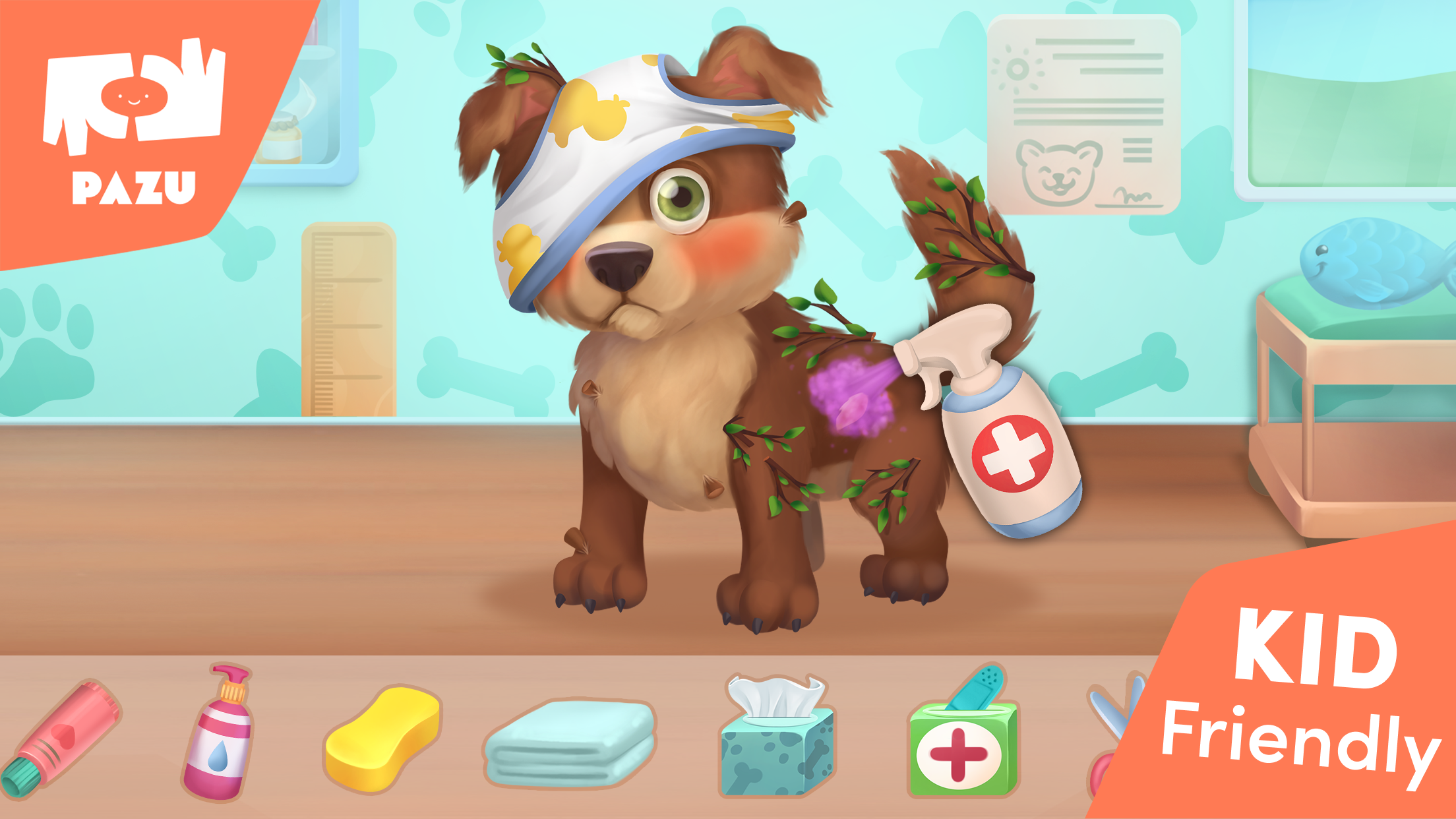 اسکرین شات 3 بازی Pet Doctor Care games for kids
