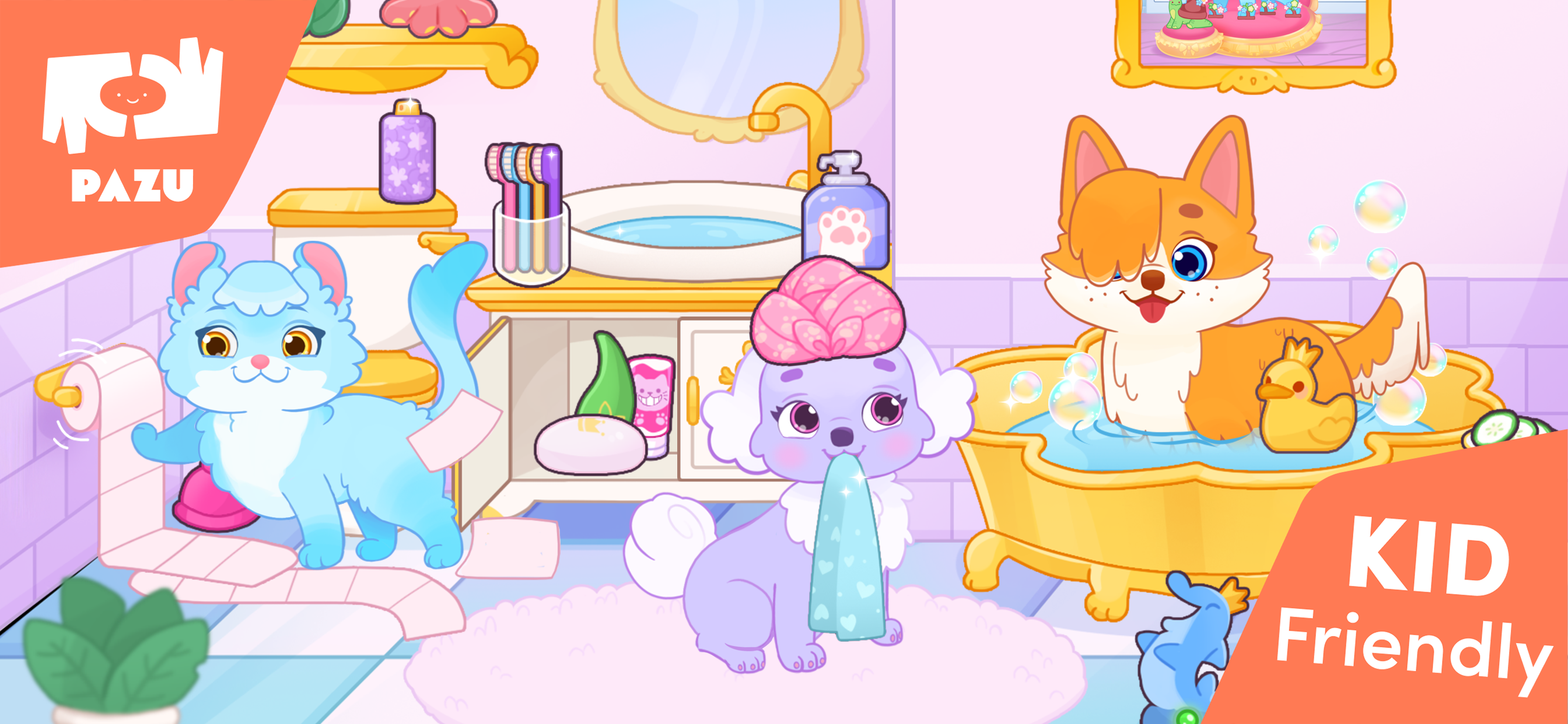 اسکرین شات 2 بازی Princess Palace Pets World