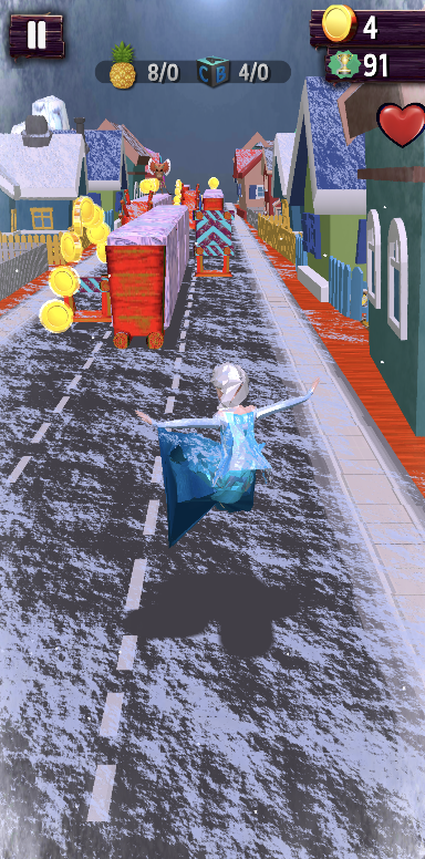 اسکرین شات 2 بازی Princess Running game