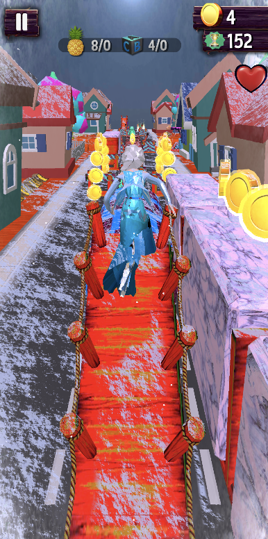 اسکرین شات 4 بازی Princess Running game