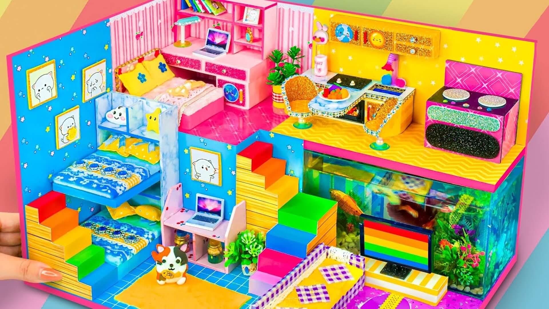 اسکرین شات 4 بازی Girl Doll House Design Games
