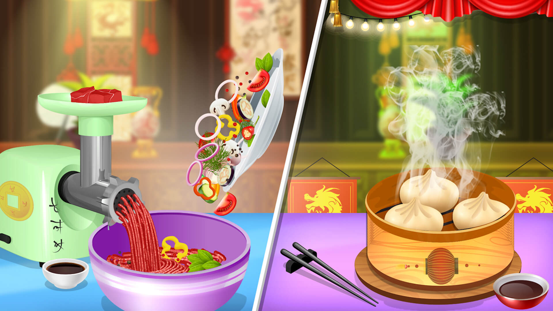 اسکرین شات 4 بازی Chinese Food Maker Chef Games