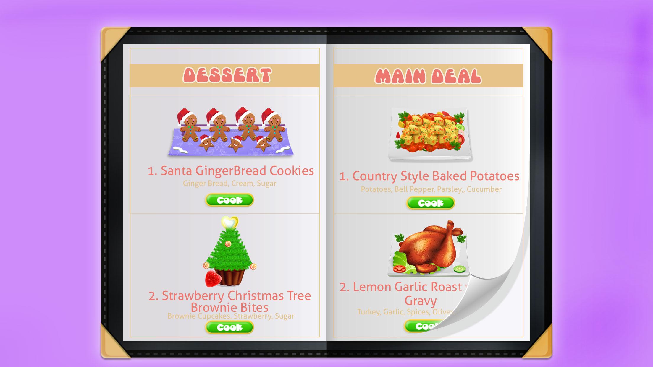 اسکرین شات 1 بازی Homemade Kitchen Cooking Games