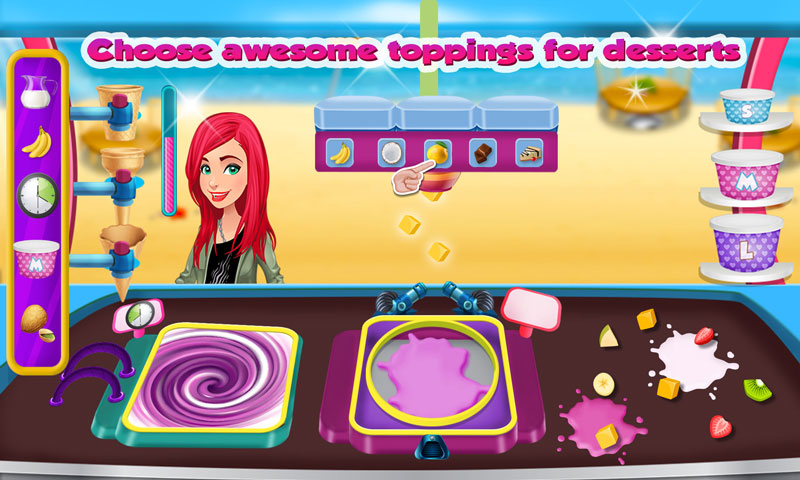 اسکرین شات 4 بازی My Beach Ice Cream Shop Game