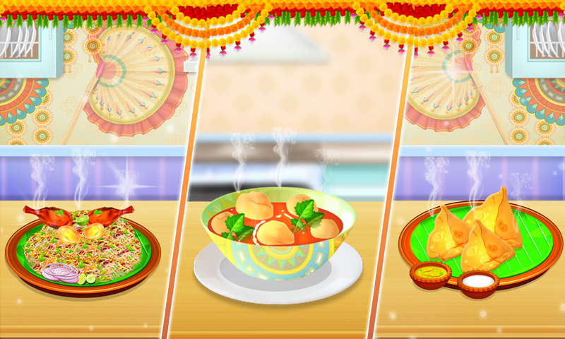 اسکرین شات 4 بازی Indian Food Chef Cooking Games