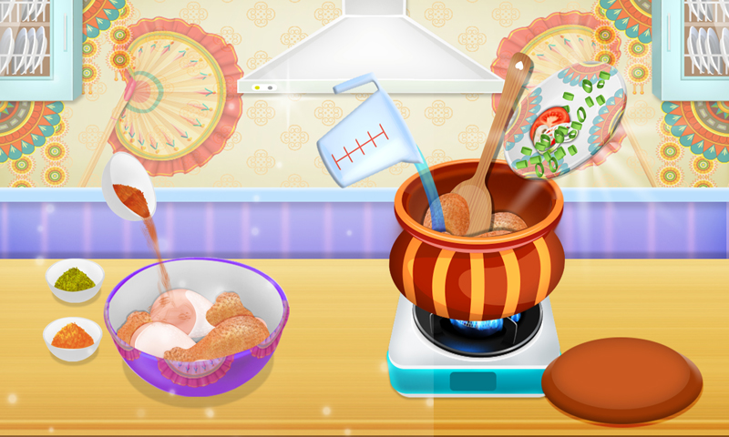 اسکرین شات 5 بازی Indian Food Chef Cooking Games