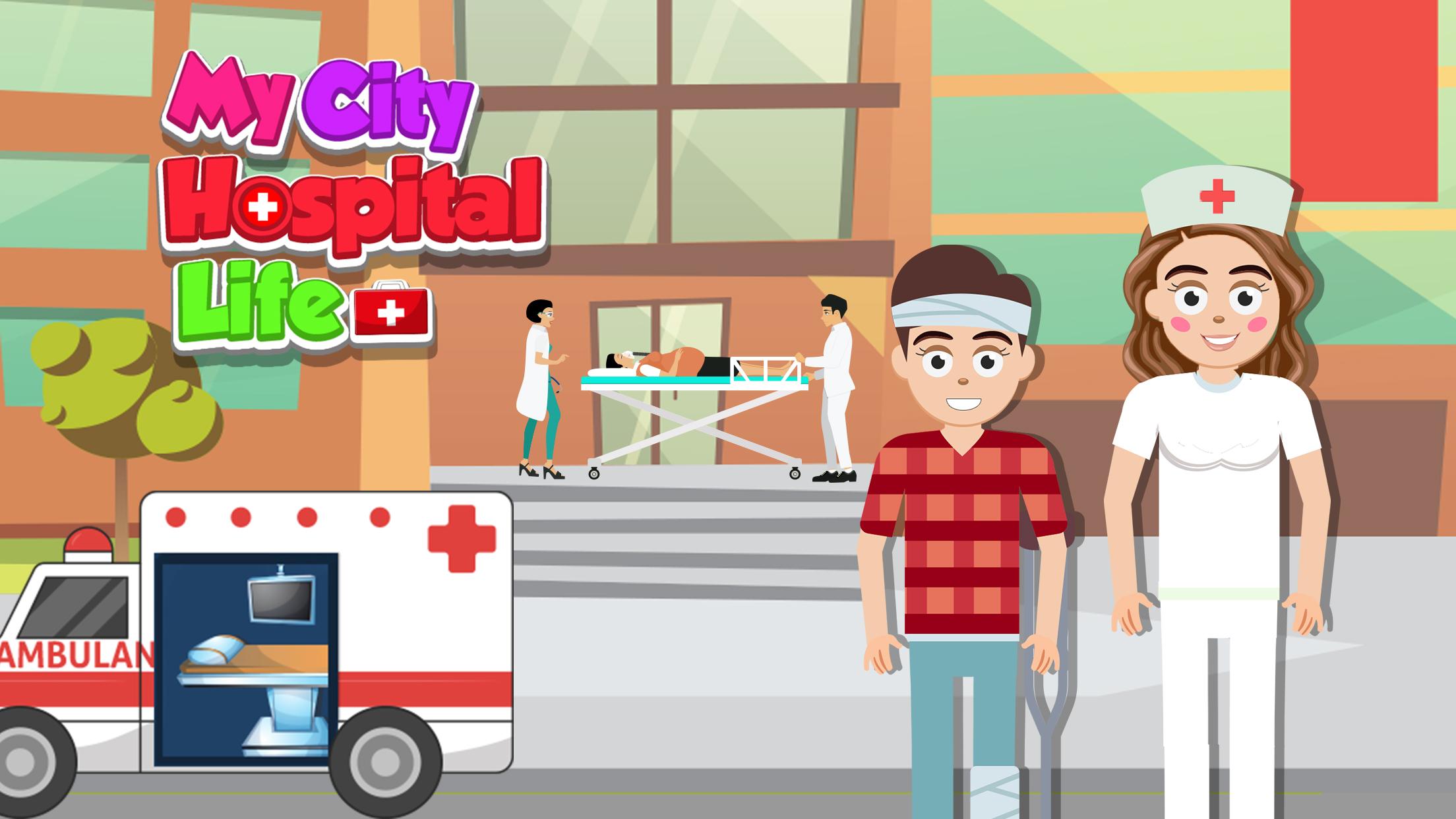 اسکرین شات 1 بازی My City Hospital Doctor Life