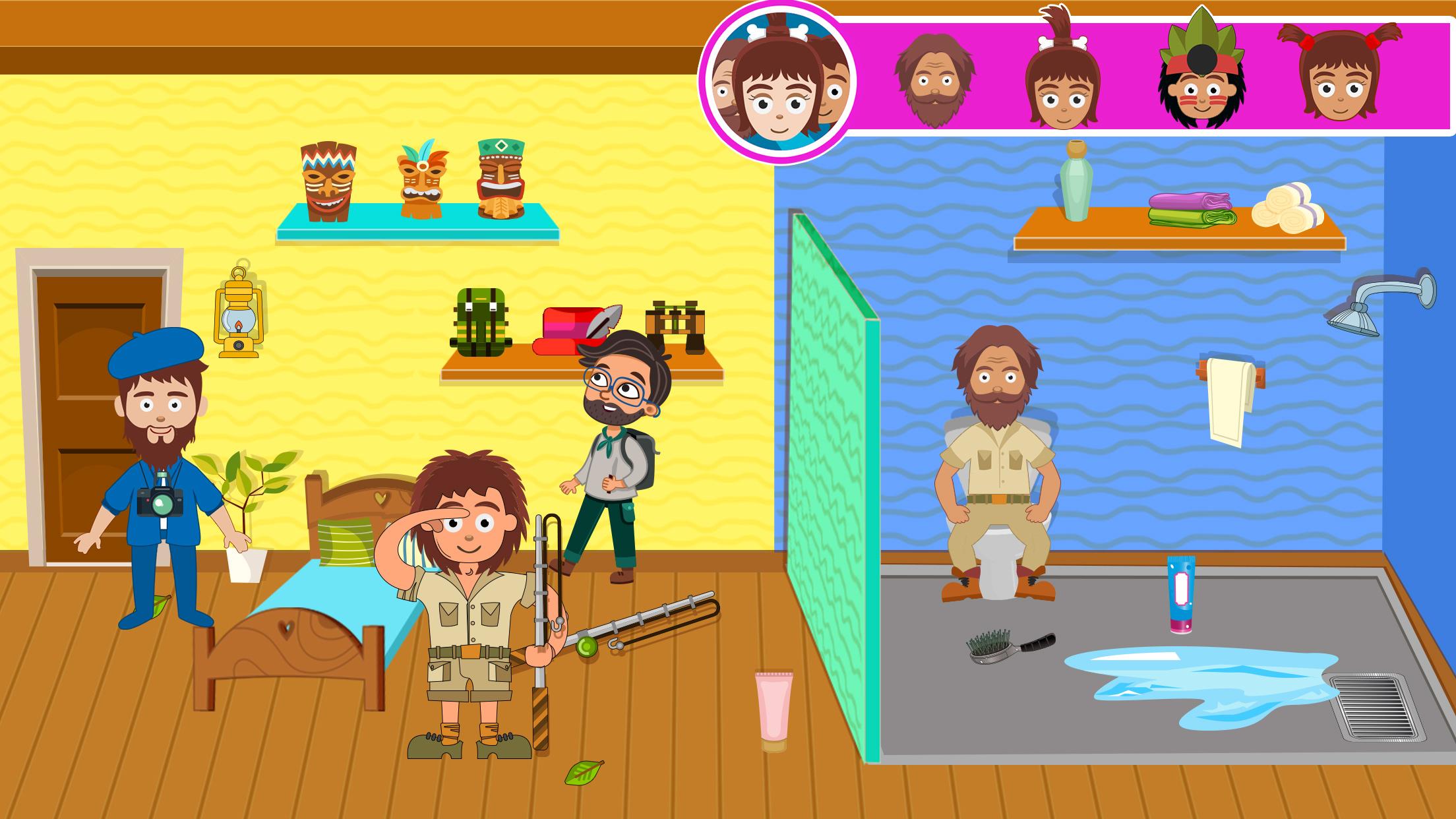 اسکرین شات 3 بازی Pretend Play Forest Life