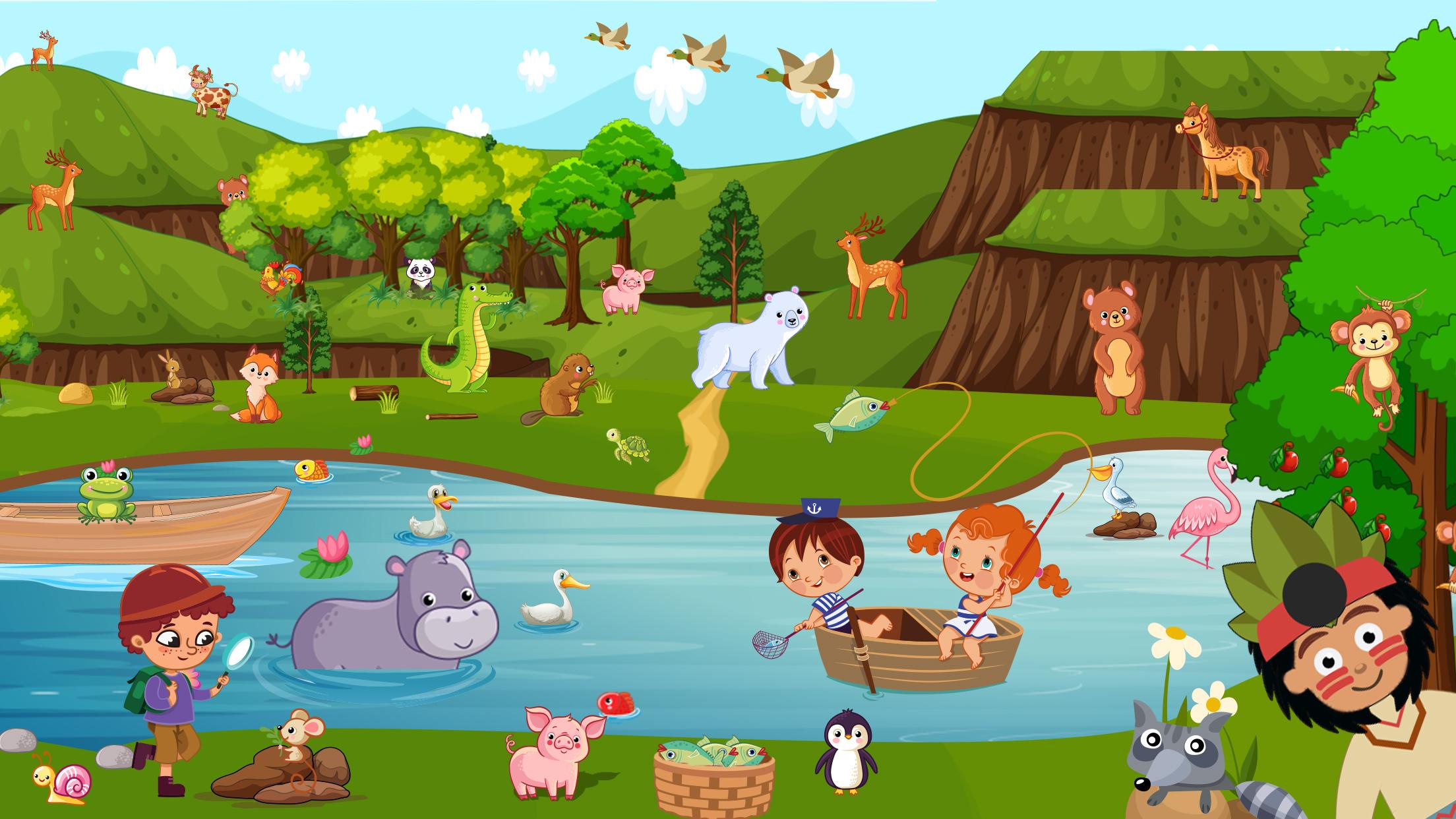 اسکرین شات 2 بازی Pretend Play Forest Life