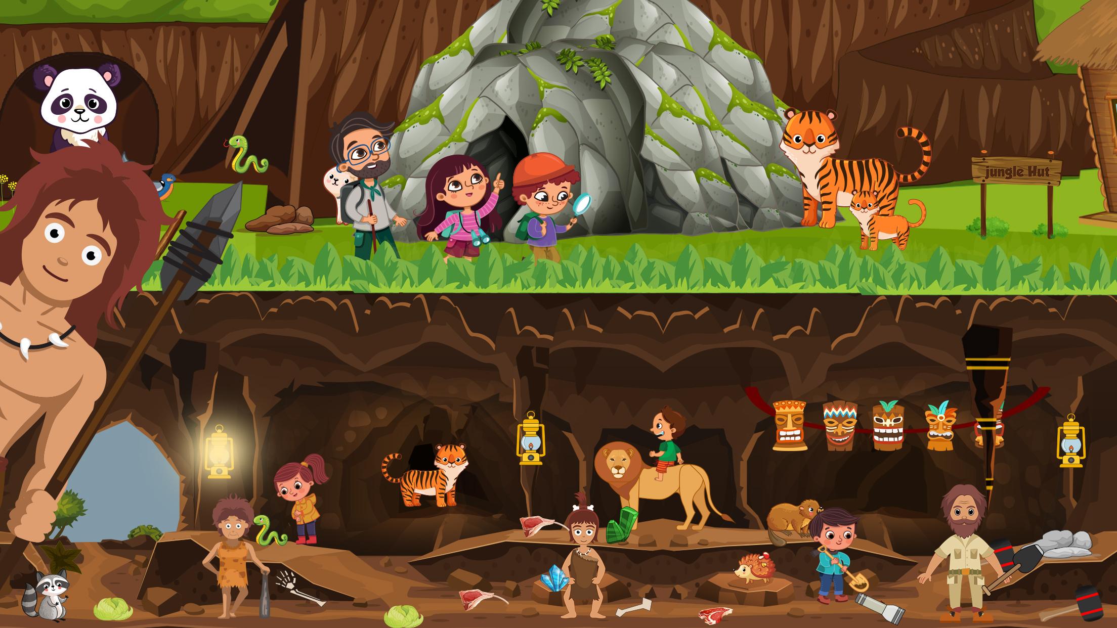 اسکرین شات 1 بازی Pretend Play Forest Life