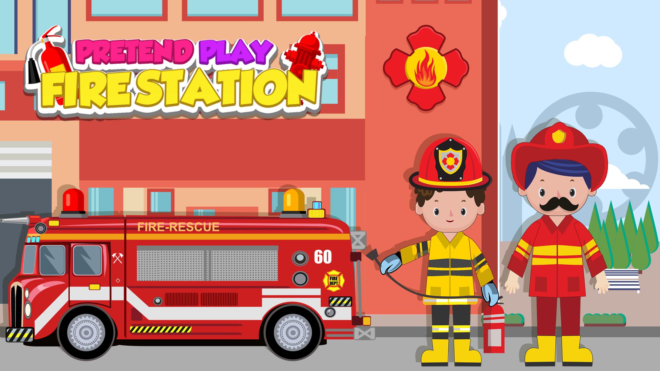 اسکرین شات 6 بازی Pretend Play Fire Station