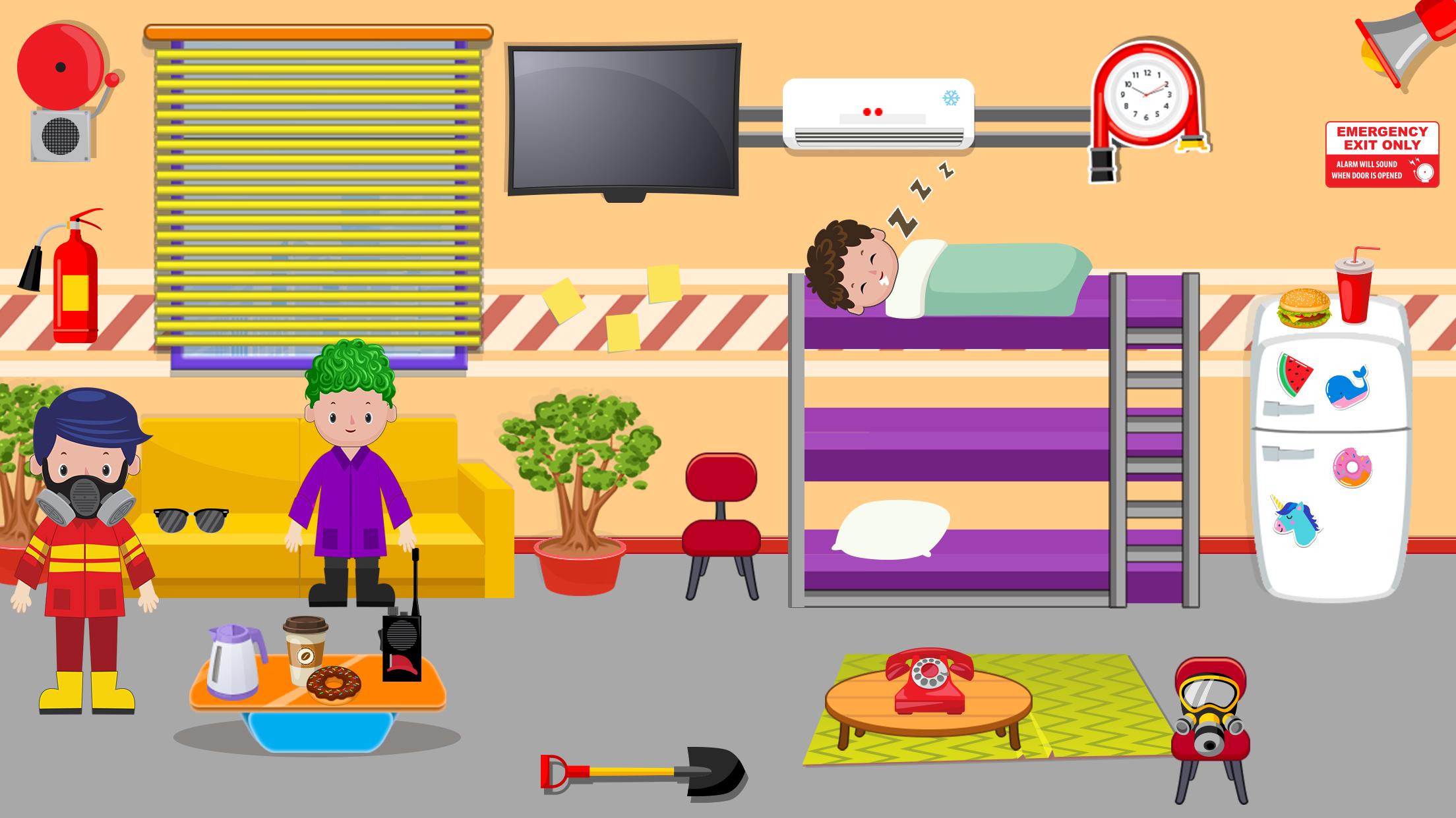 اسکرین شات 4 بازی Pretend Play Fire Station