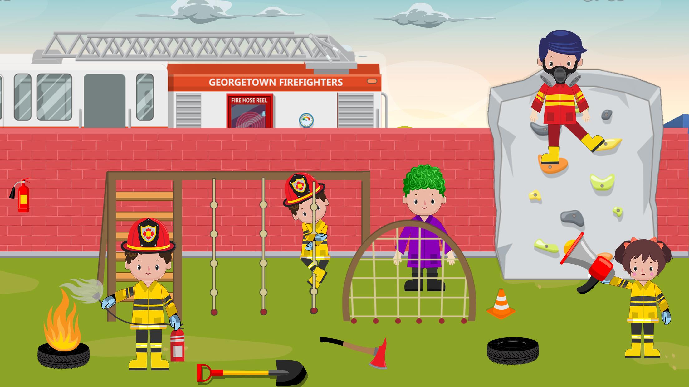 اسکرین شات 3 بازی Pretend Play Fire Station