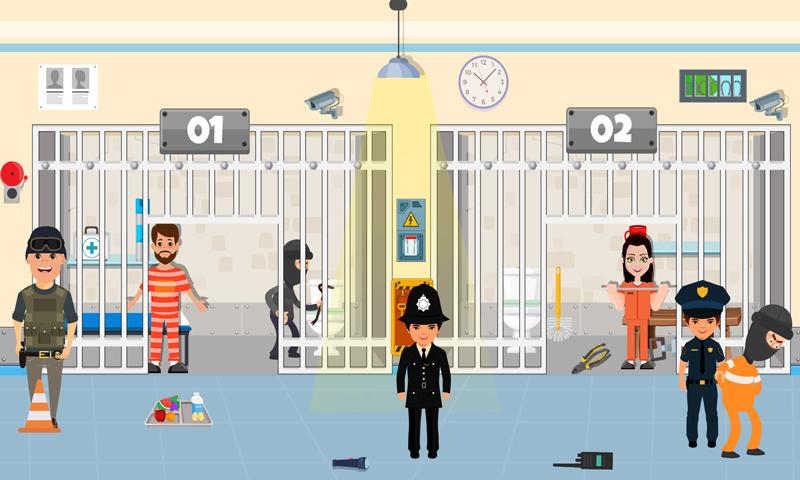 اسکرین شات 4 بازی Pretend Play Police Officer