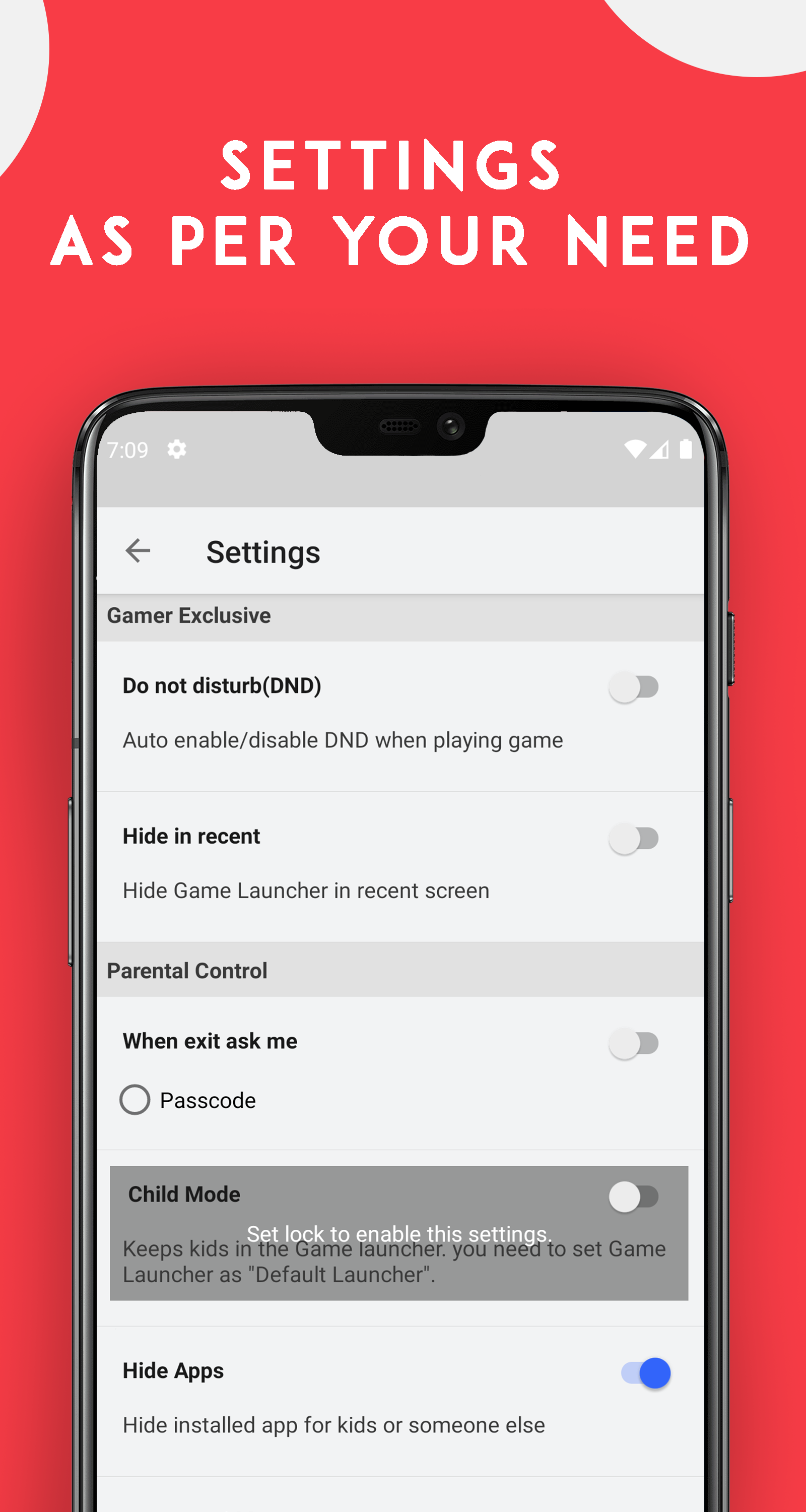 اسکرین شات 6 برنامه Game Launcher for Pro Gamers