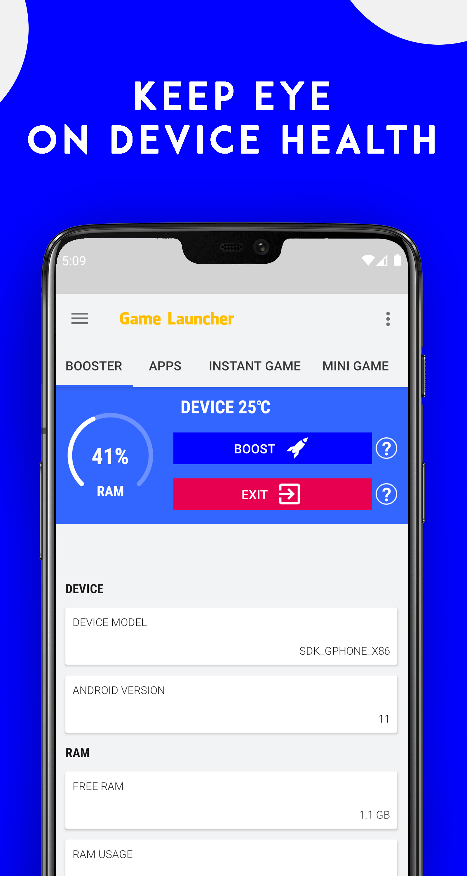 اسکرین شات 5 برنامه Game Launcher - 1000+ Games