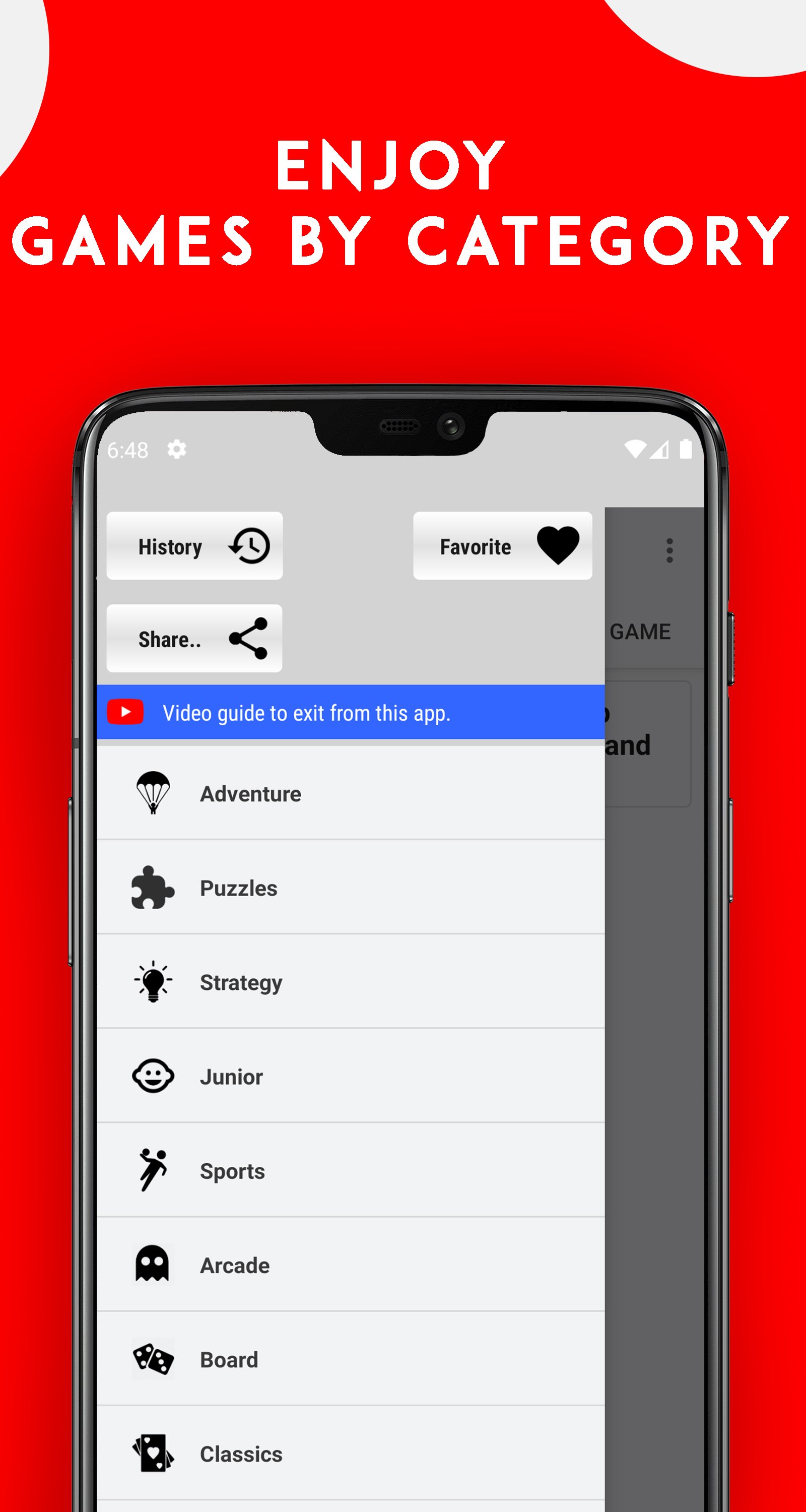 اسکرین شات 4 برنامه Game Launcher - 1000+ Games