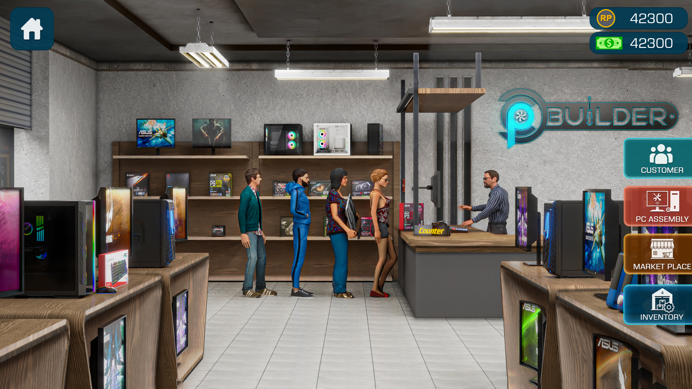 اسکرین شات 4 بازی Gaming PC Build Simulator