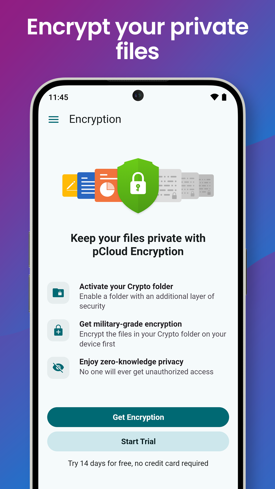 اسکرین شات 7 برنامه pCloud: Cloud Storage