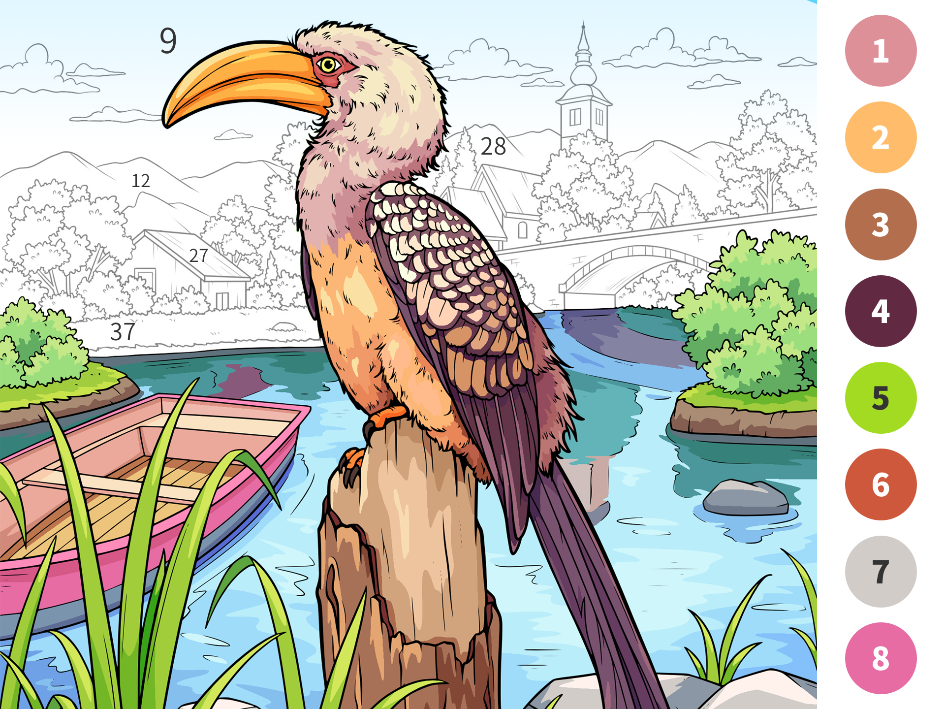 اسکرین شات 7 بازی Art Color:Color by Number Game