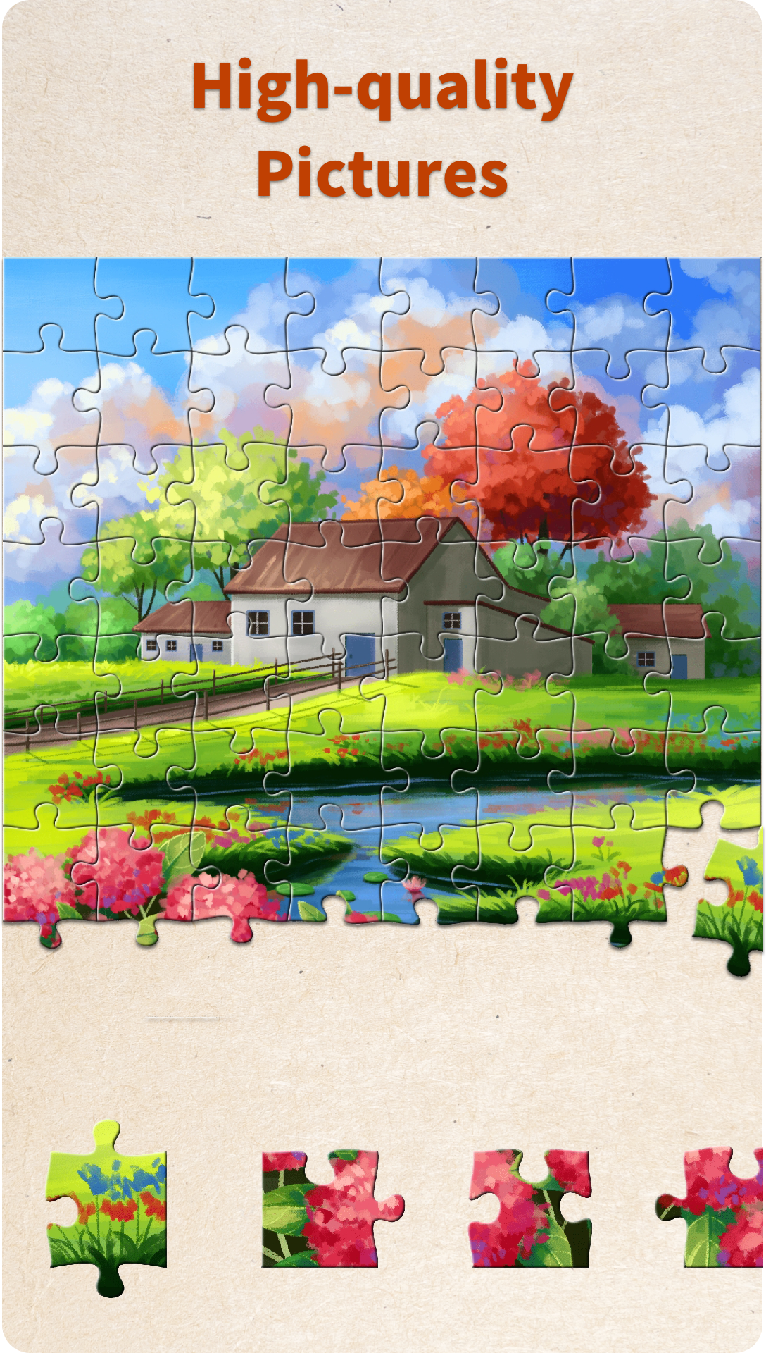 اسکرین شات 5 بازی Jigsaw Puzzle HD Puzzle Game