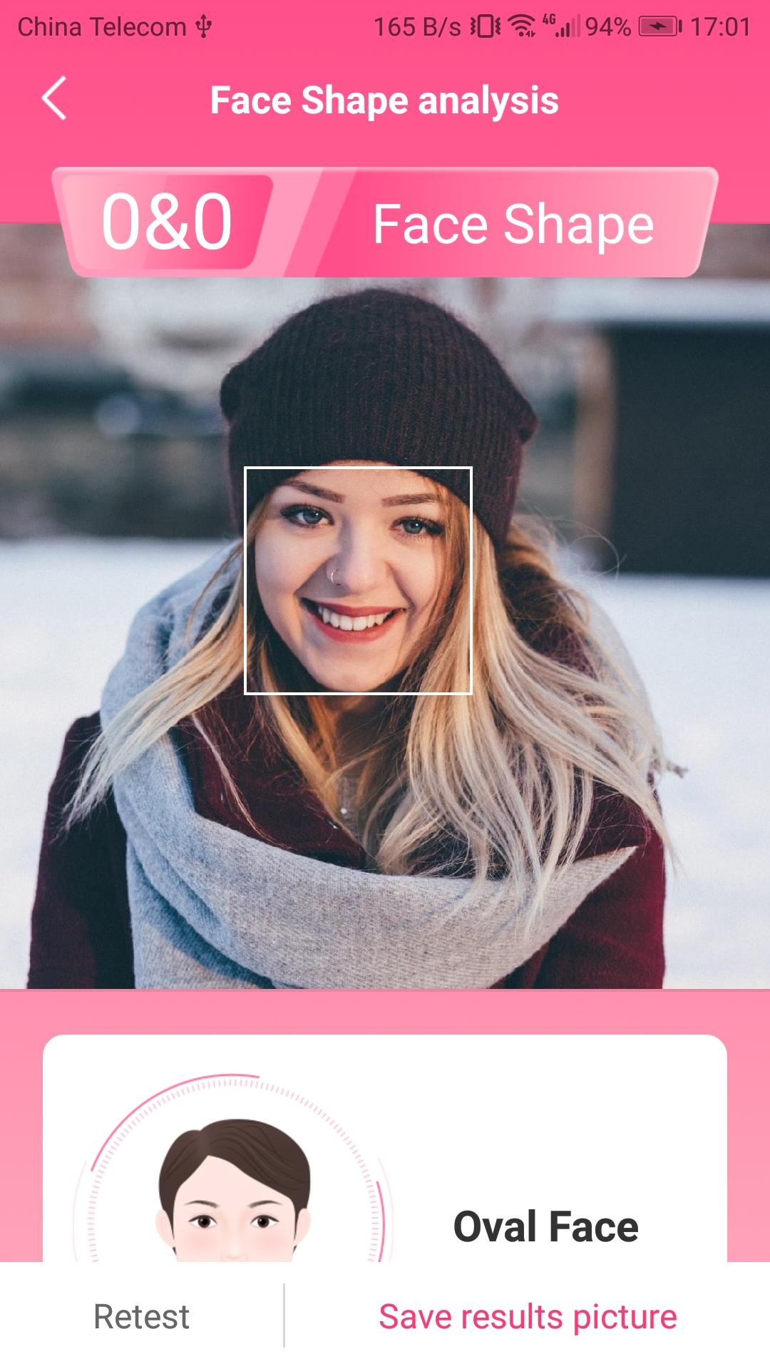 اسکرین شات 3 برنامه Face Analysis Test - Beauty&Sk