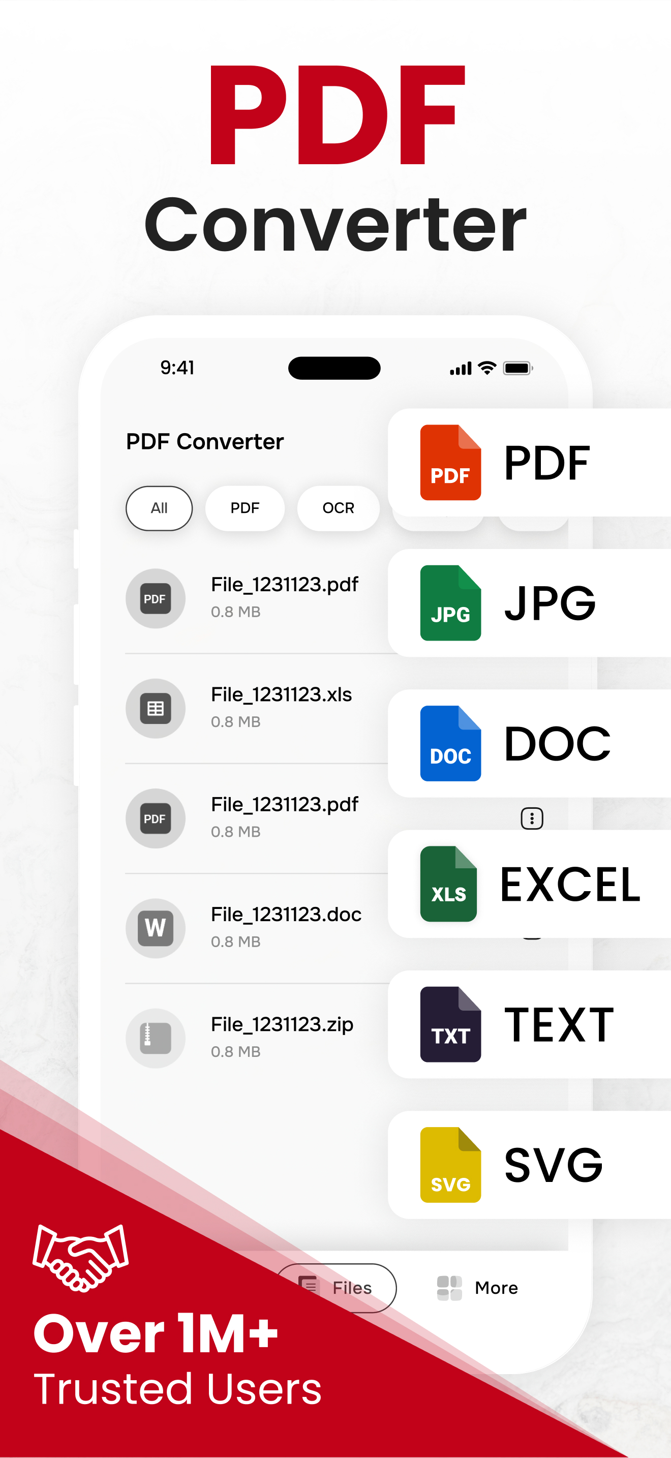 اسکرین شات 1 برنامه PDF Converter - PDF to word