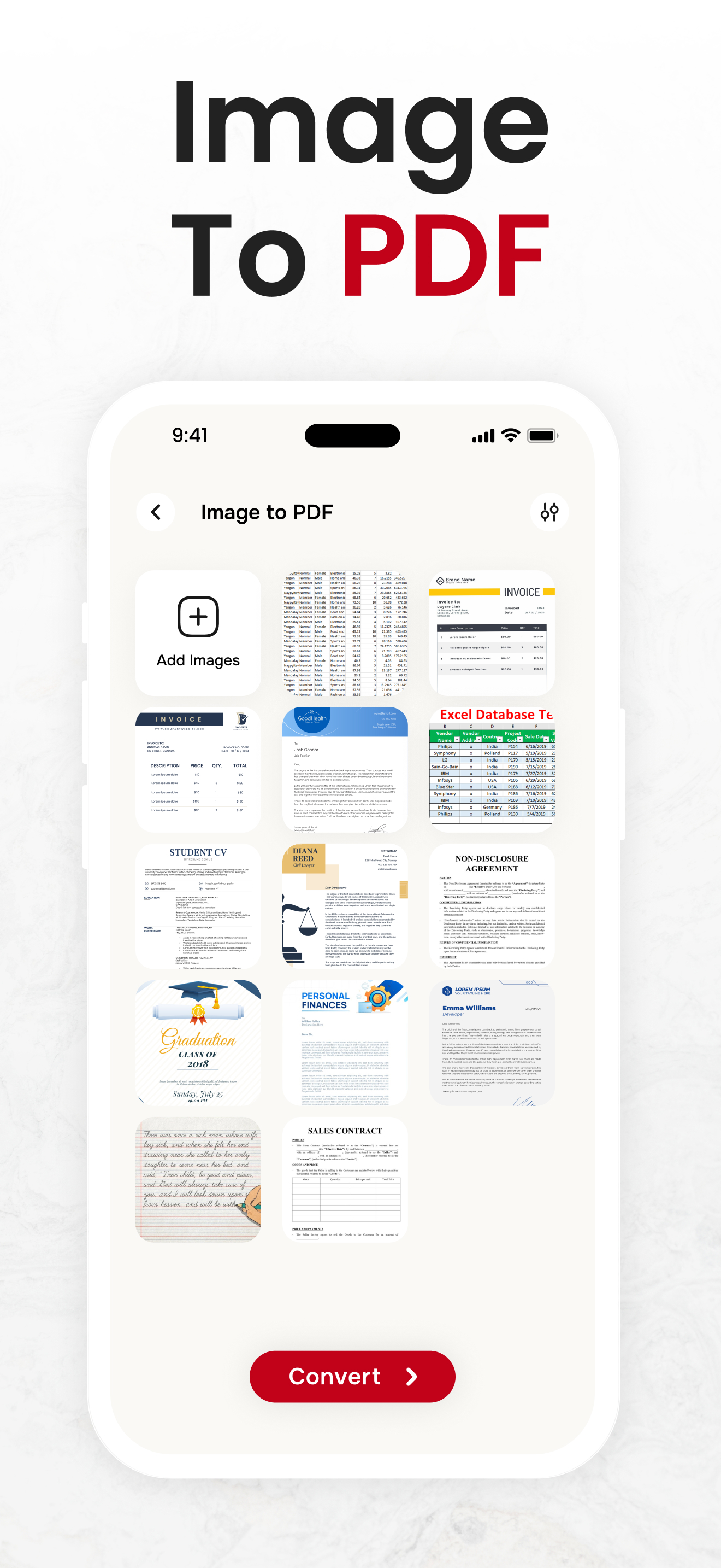 اسکرین شات 3 برنامه PDF Converter - PDF to word