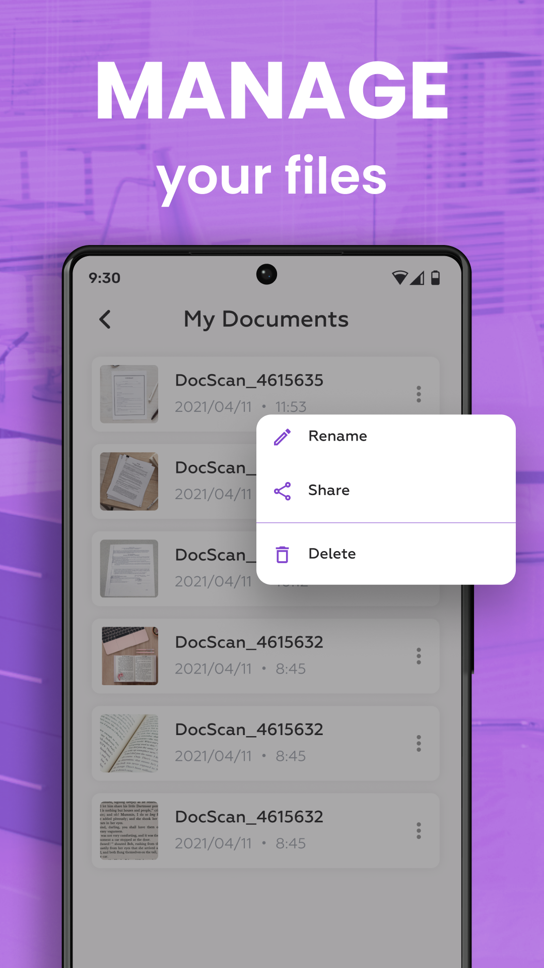 اسکرین شات 7 برنامه PDF Scanner App : Photo + Doc