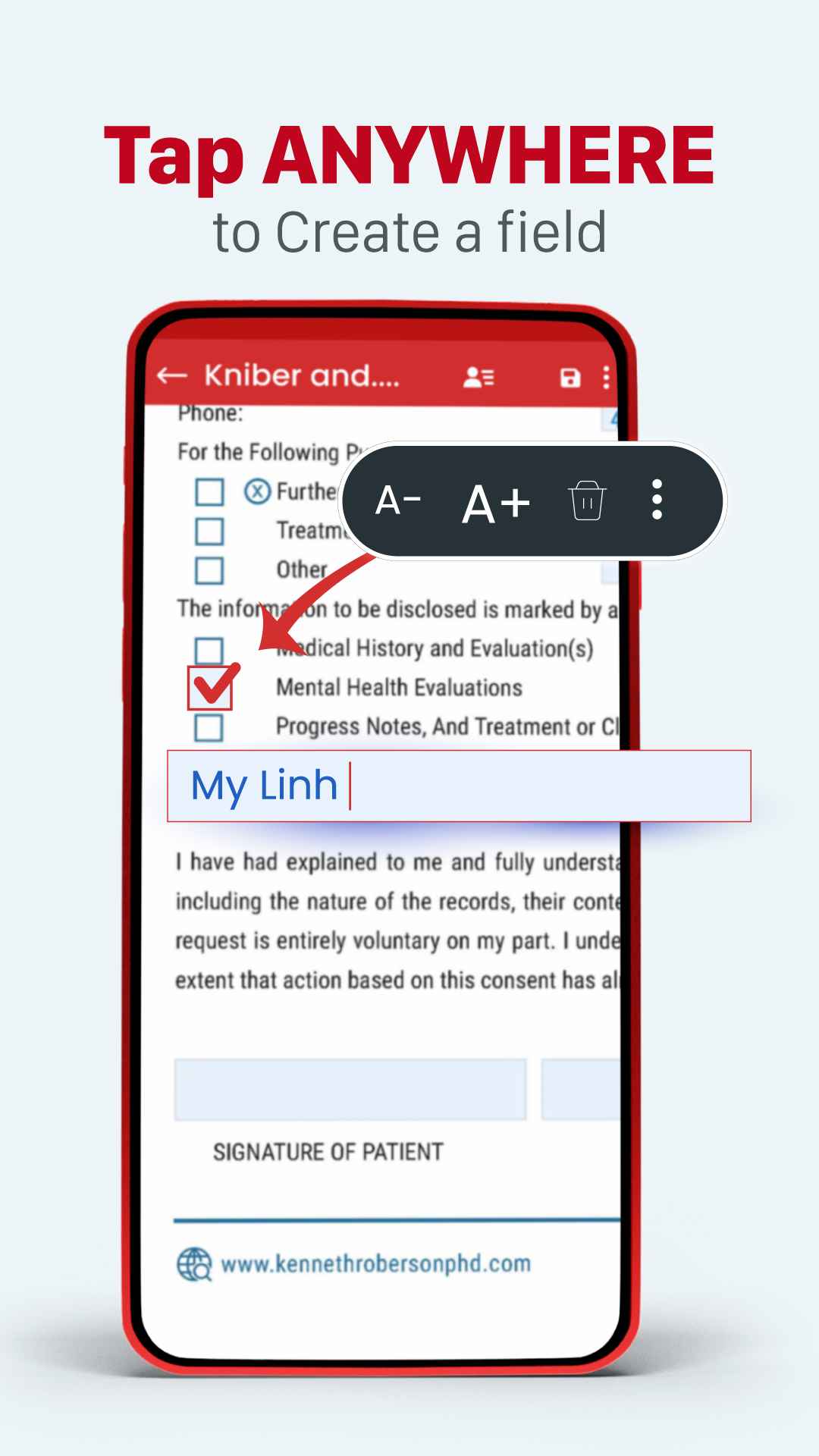 اسکرین شات 5 برنامه PDF Editor: PDF Fill & Sign