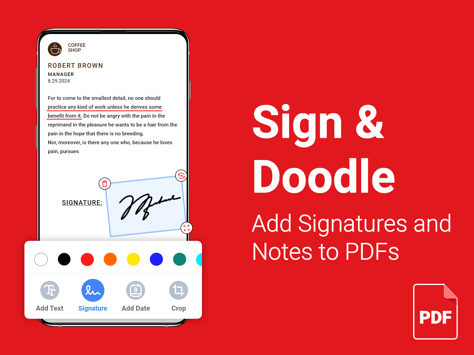 اسکرین شات 3 برنامه PDF Reader - PDF Viewer