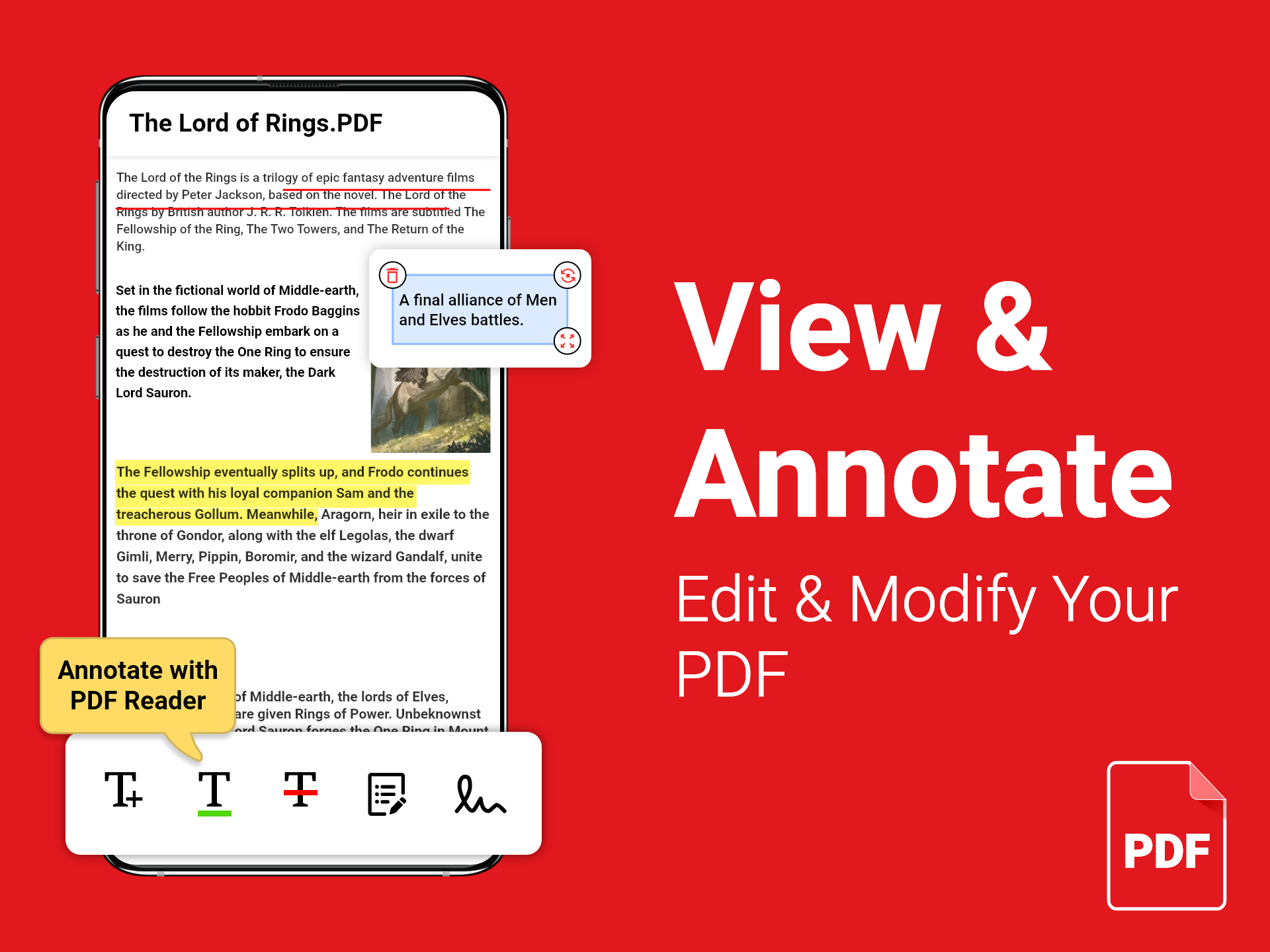 اسکرین شات 2 برنامه PDF Reader - PDF Viewer