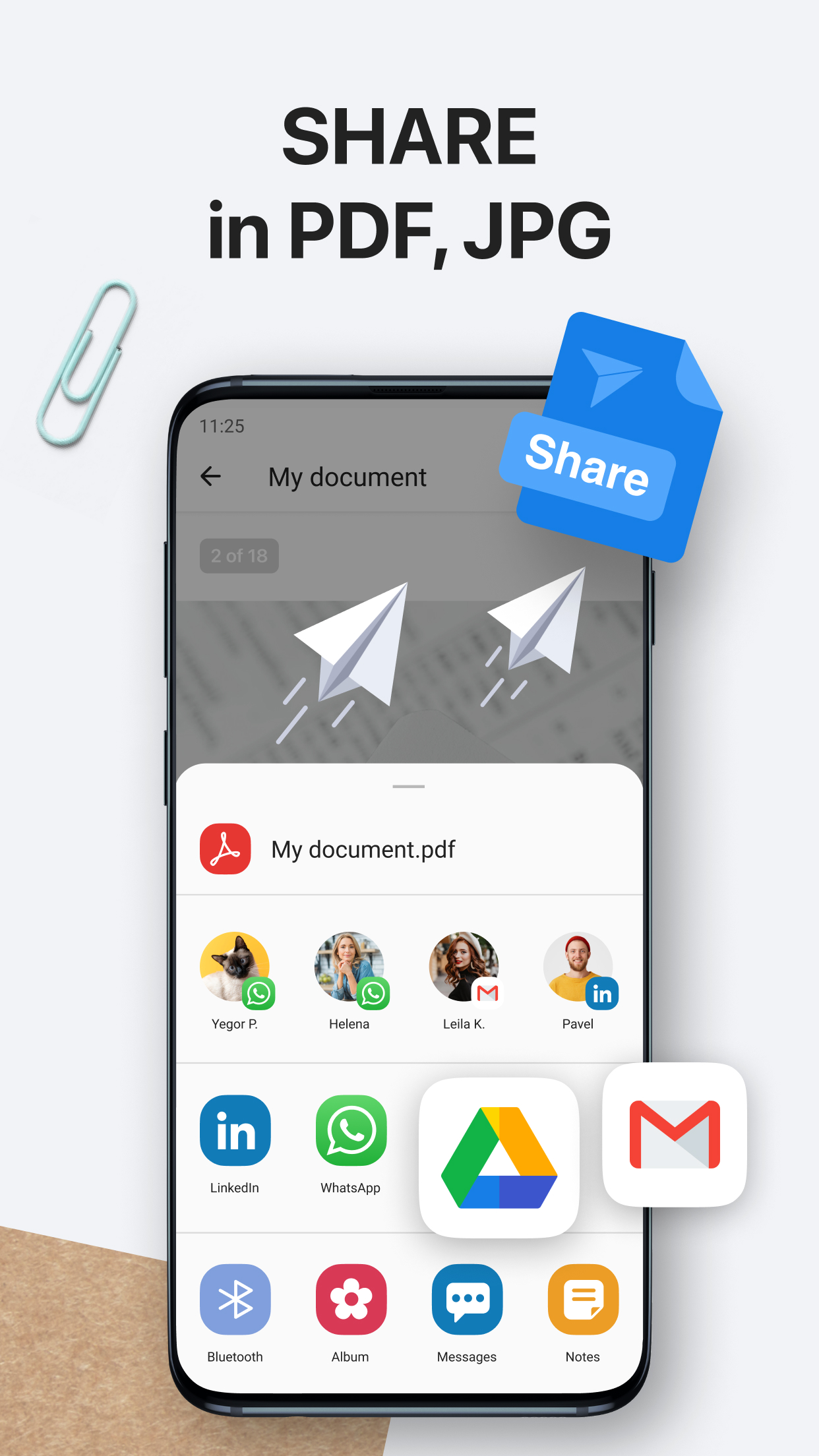 اسکرین شات 6 برنامه PDF Scanner Plus - Doc Scanner