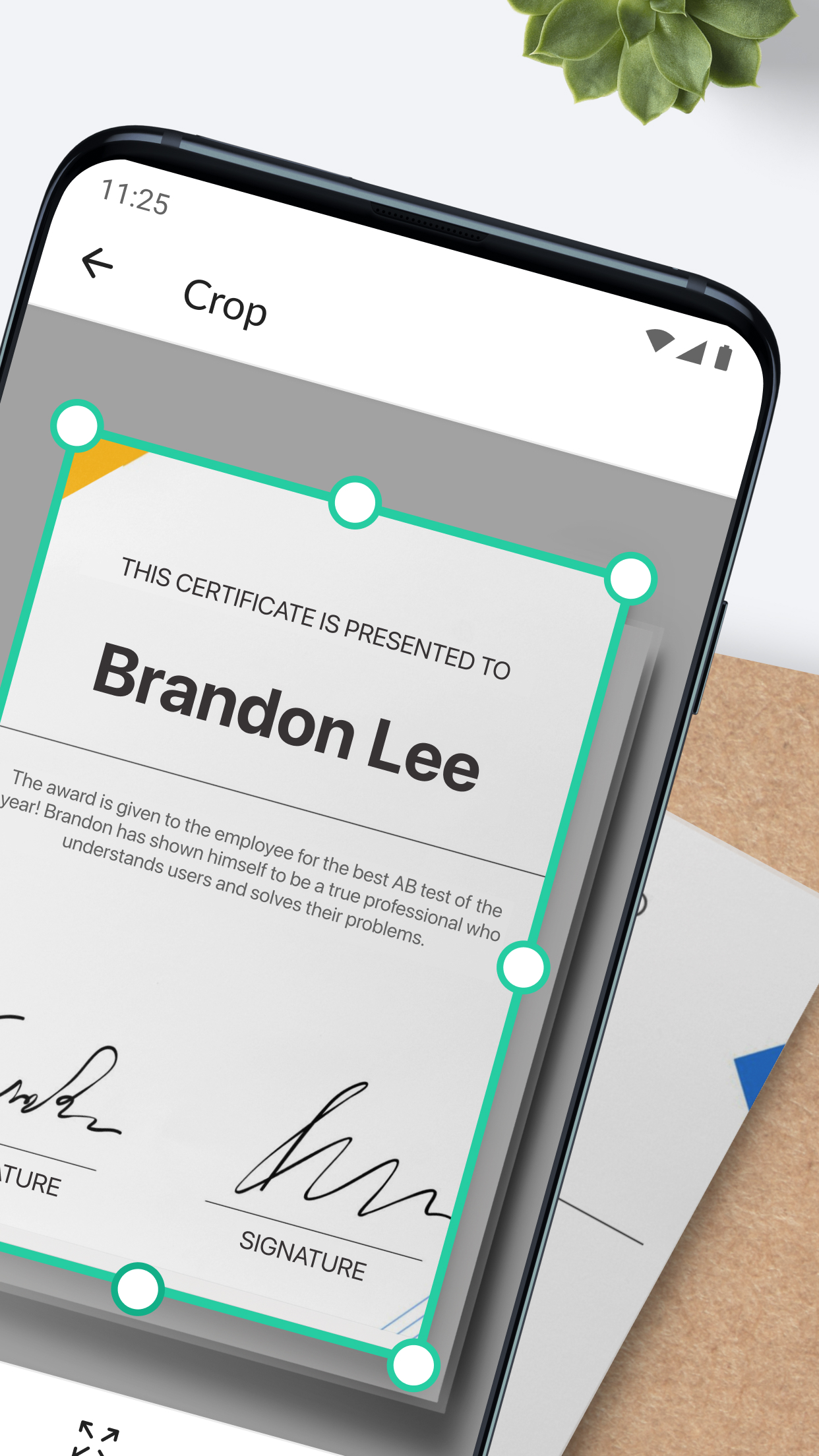 اسکرین شات 2 برنامه PDF Scanner Plus - Doc Scanner