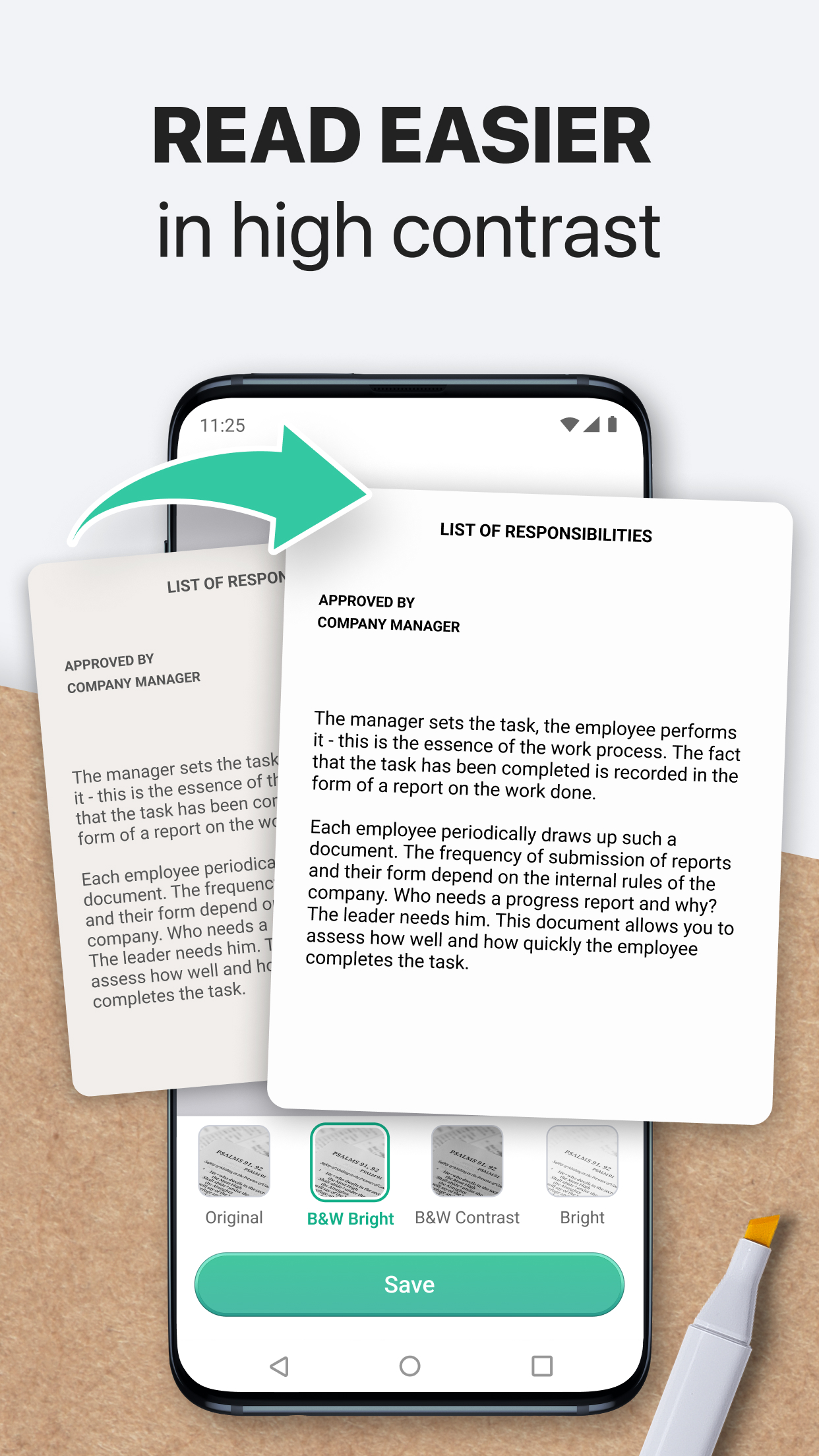 اسکرین شات 3 برنامه PDF Scanner Plus - Doc Scanner