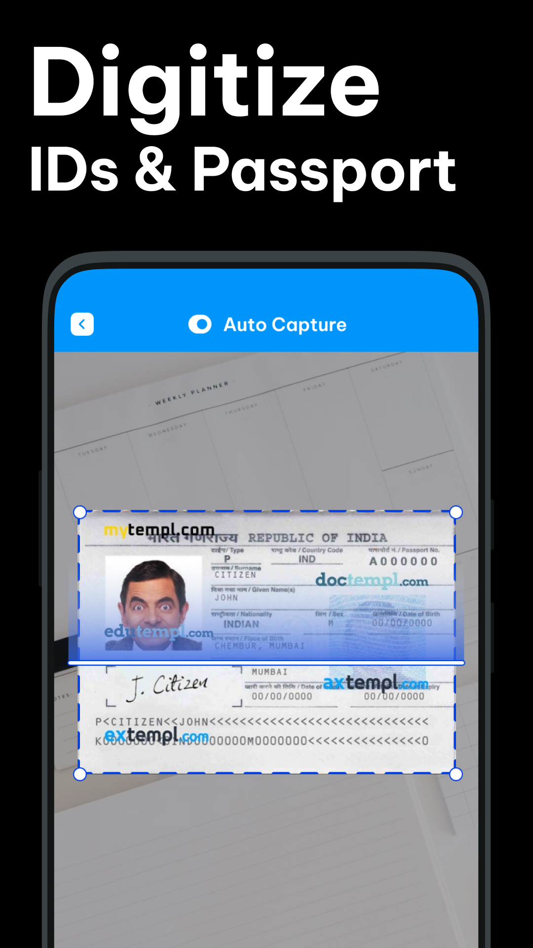 اسکرین شات 4 برنامه PDF Scanner - Queen Scanner