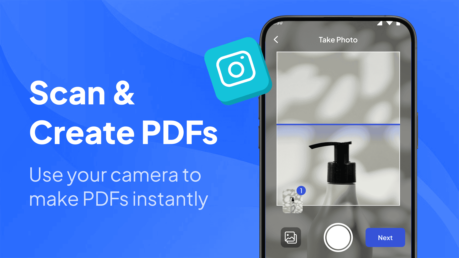 اسکرین شات 3 برنامه Photo to PDF - PDF Reader