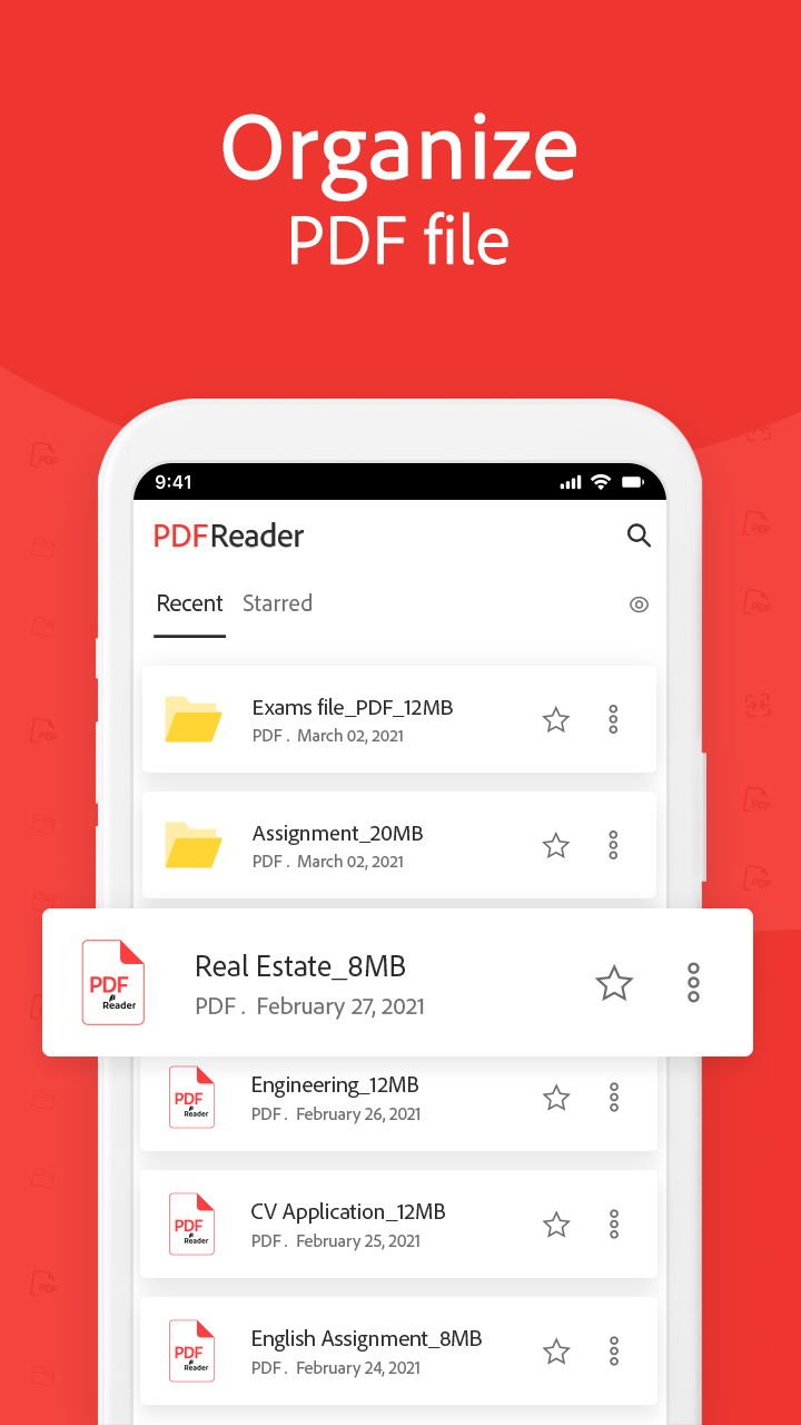 اسکرین شات 3 برنامه PDF Reader - All PDF Viewer