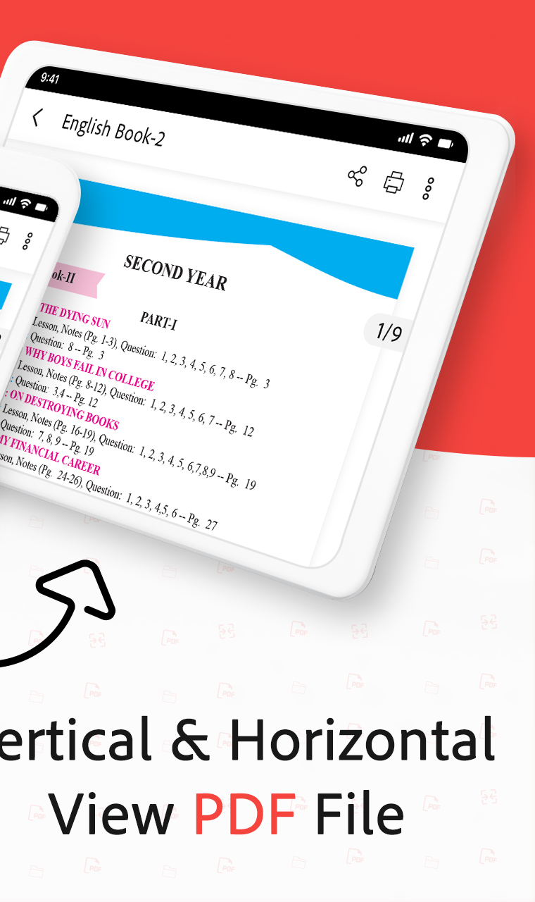 اسکرین شات 2 برنامه PDF Reader - All PDF Viewer