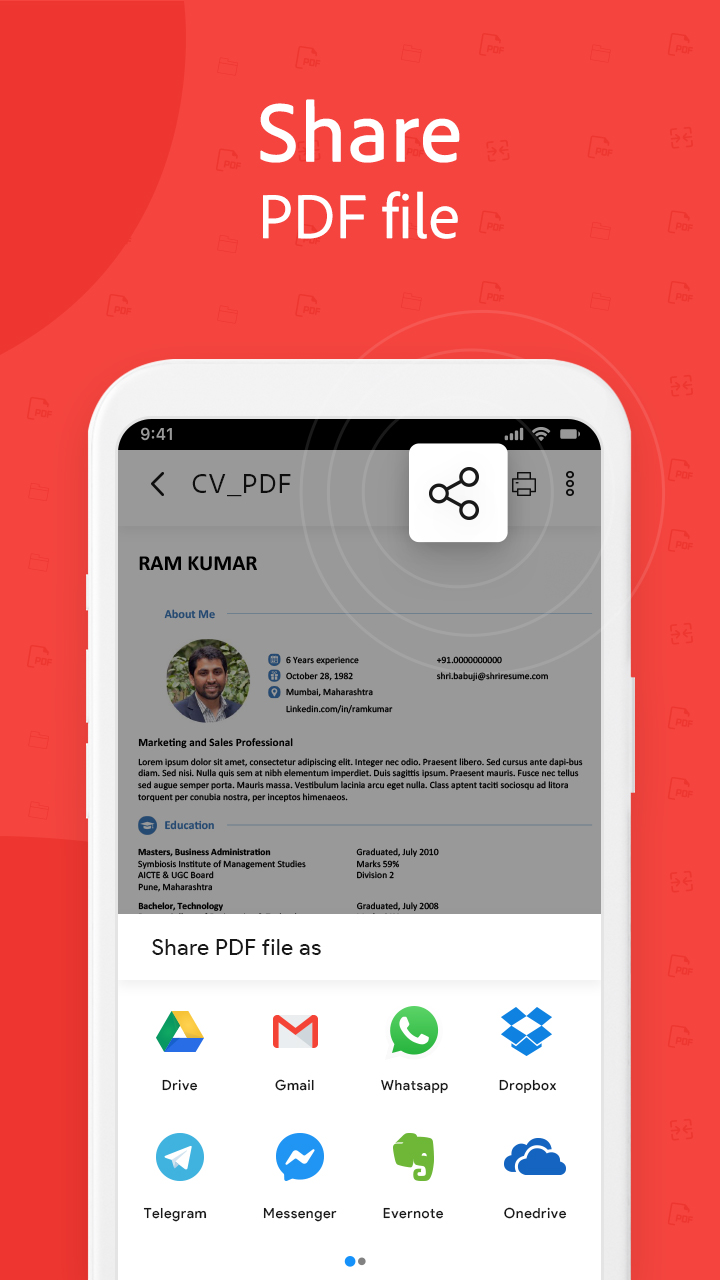 اسکرین شات 8 برنامه PDF Reader - All PDF Viewer