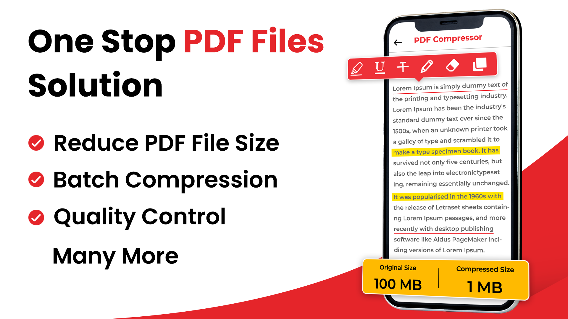 اسکرین شات 5 برنامه PDF Compressor-Reduce PDF Size